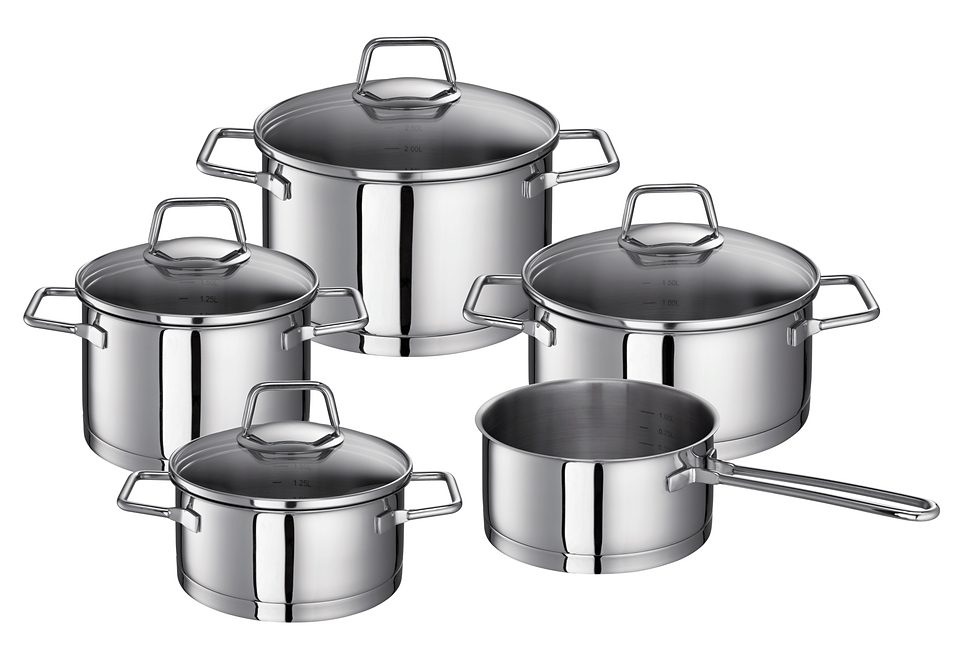 SCHULTE-UFER Topf-Set "Wega" Set, 1 Bratentopf Ø 16/20 cm, 1 Fleischtopf Ø günstig online kaufen