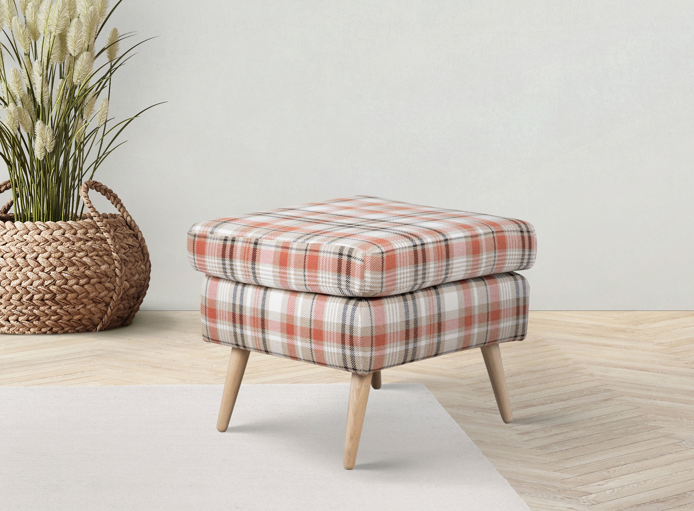 Home affaire Hocker "Charles" passend zum Sessel "Charles" günstig online kaufen
