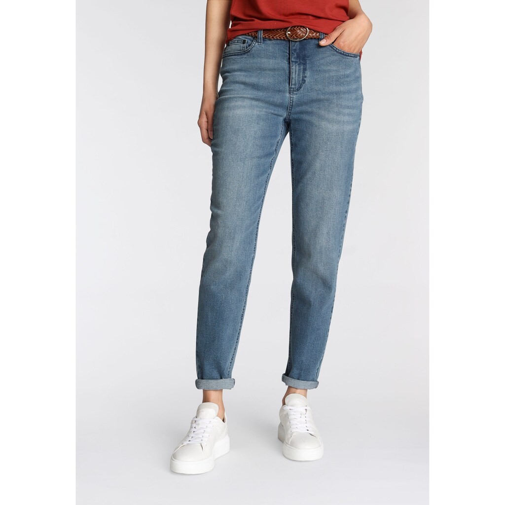 Tamaris Mom-Jeans, im 5-Pocket Style - NEUE KOLLEKTION