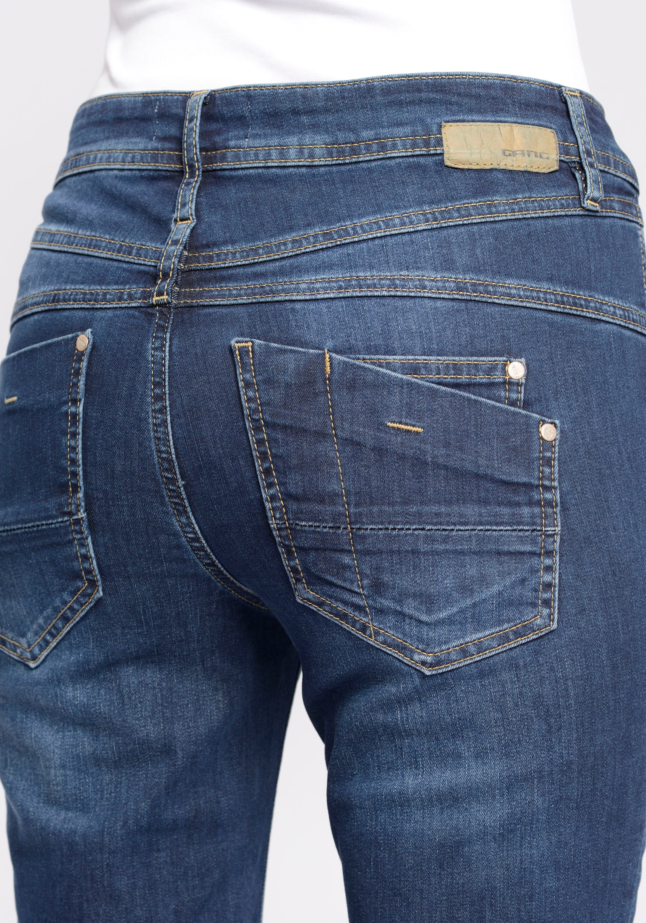 GANG Relax-fit-Jeans »94Amelie Relaxed Fit«, bestellen | Used-Effekten mit für BAUR