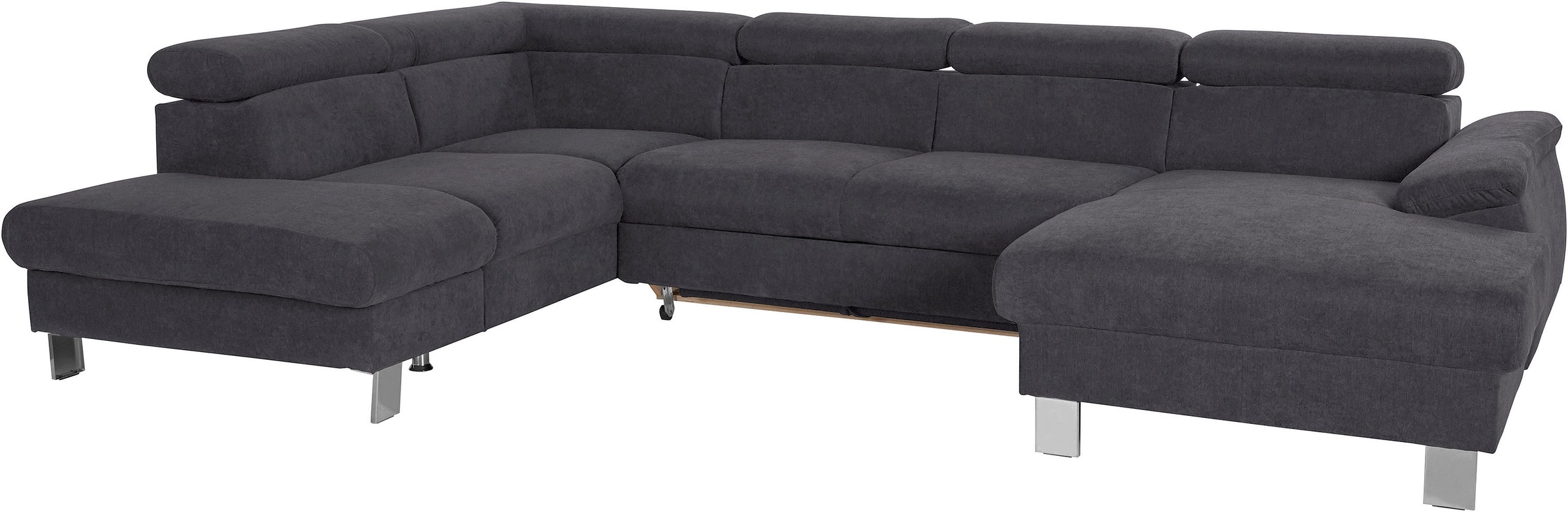 COTTA Wohnlandschaft "Komaris U-Form, B: 320 cm" mit Kopfteilverstellung, o günstig online kaufen