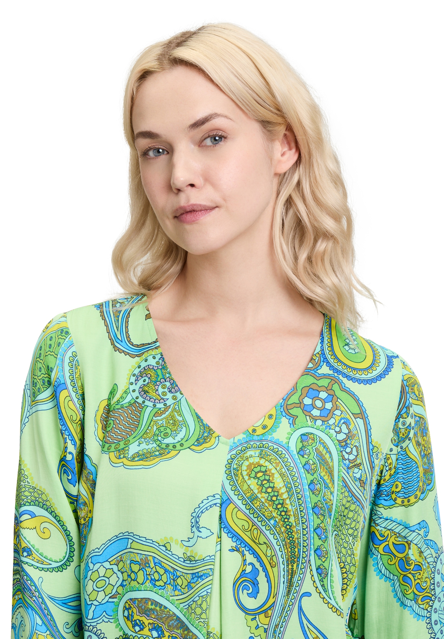 Betty Barclay Sommerkleid »Betty Barclay Damen Sommerkleid mit V-Ausschnitt«, Form