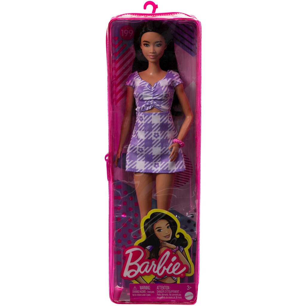 Barbie Anziehpuppe »Fashionistas, Oversized Plaids«