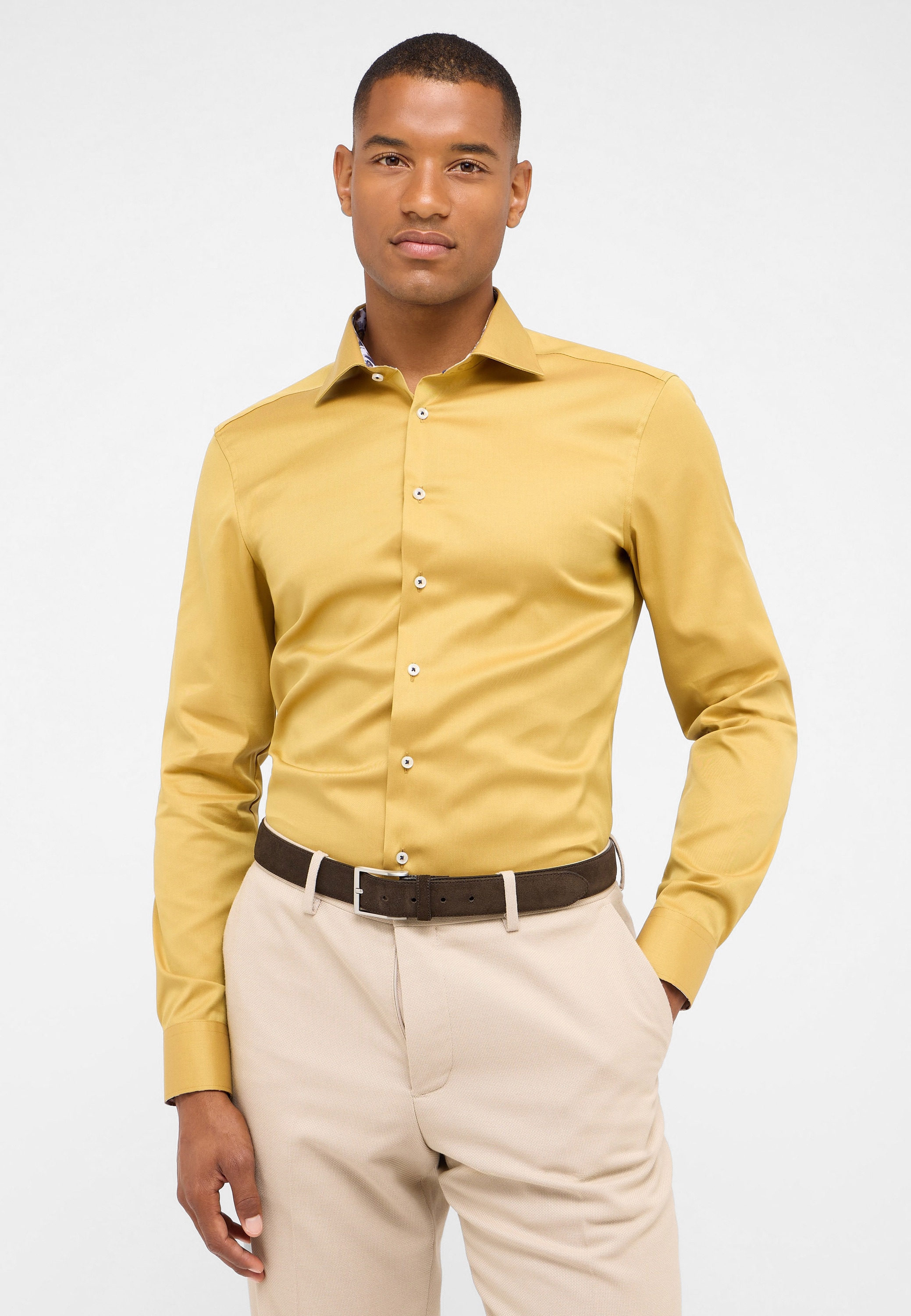 Eterna Langarmhemd "SLIM FIT", NON IRON (bügelfrei) günstig online kaufen