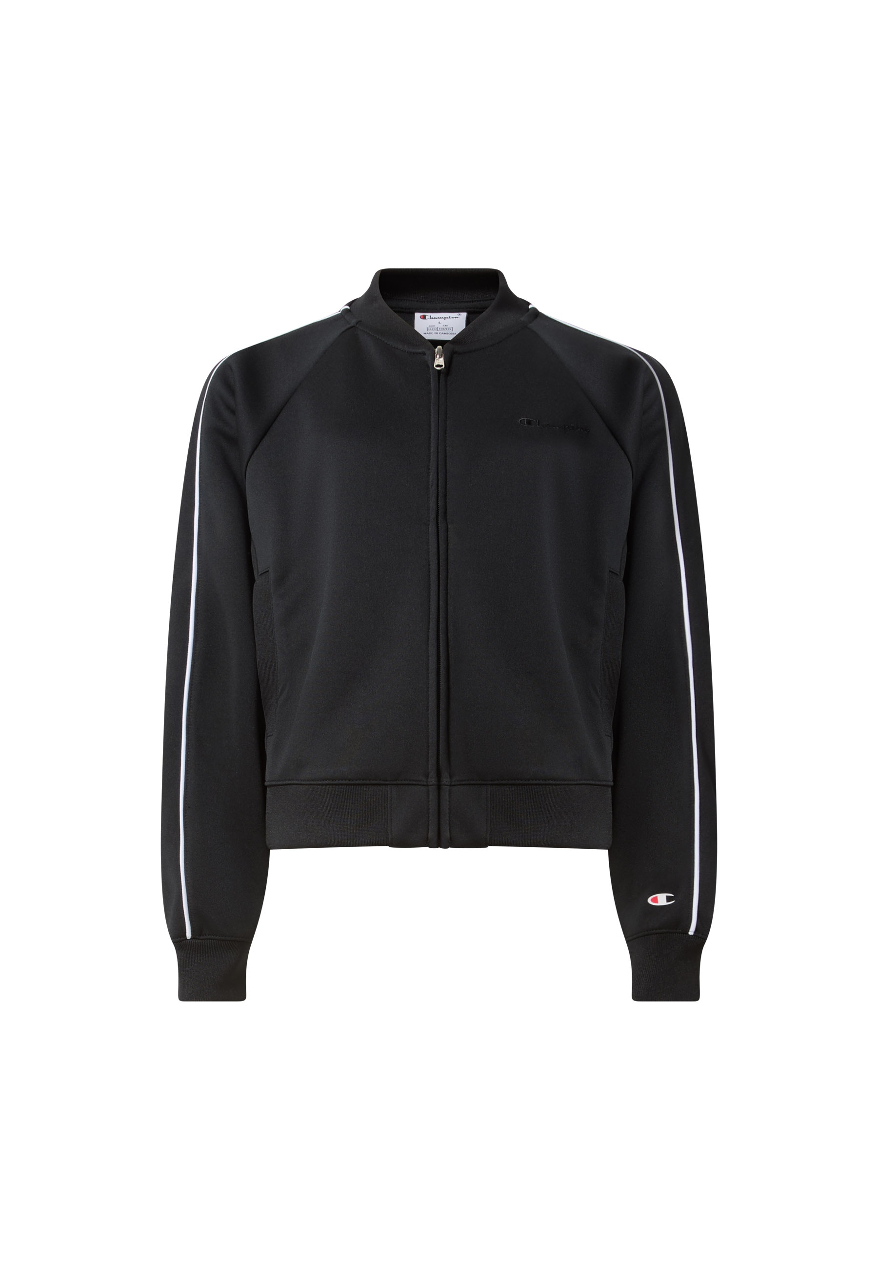 Champion Sweatjacke »SPORTWEAR ZIP-UP Loose Fit« mit durchgehendem Reißverschluss, für Kinder geeignet, aus Polyester