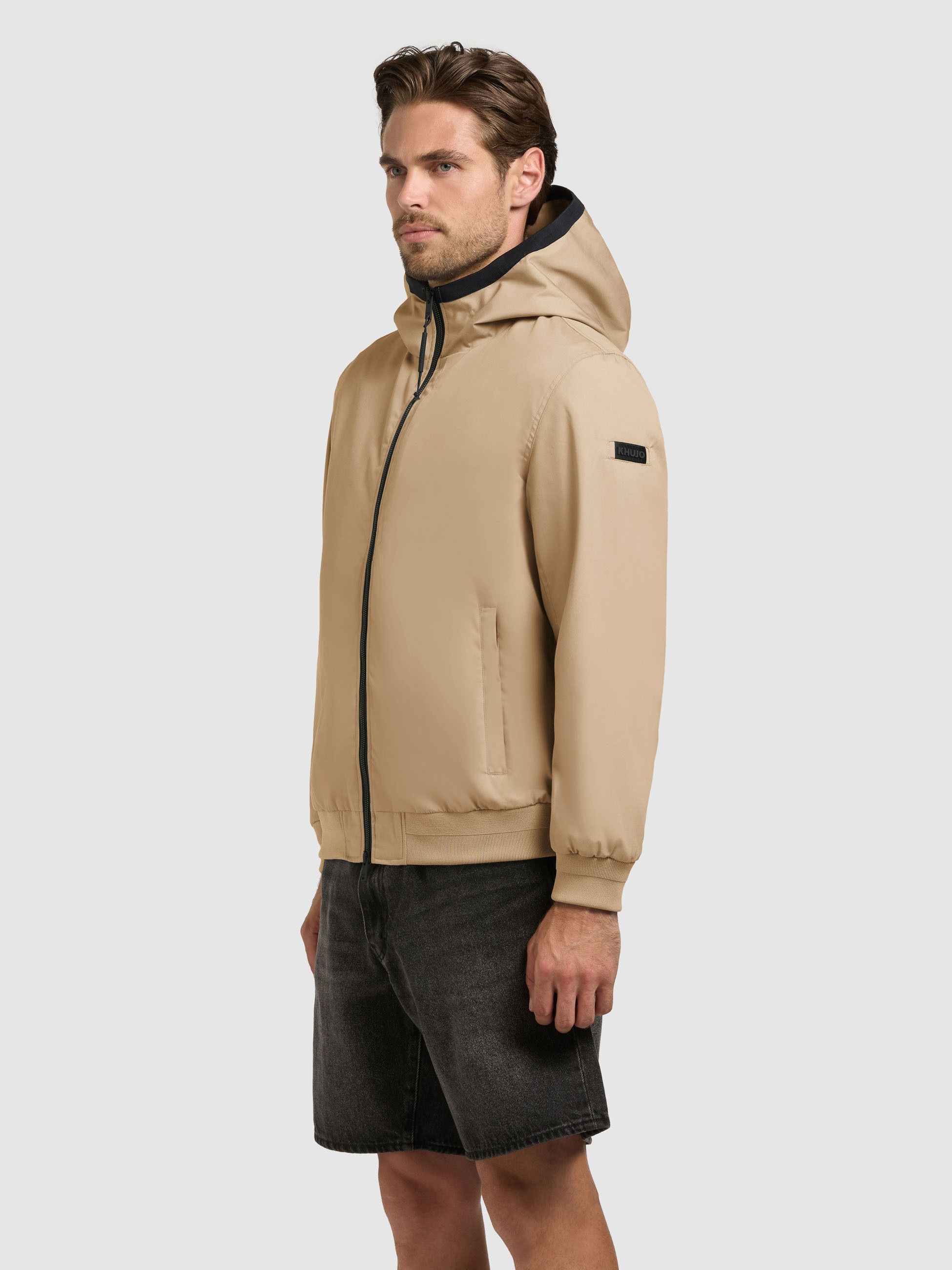 khujo Blouson »ZAMHA« mit Kapuze
