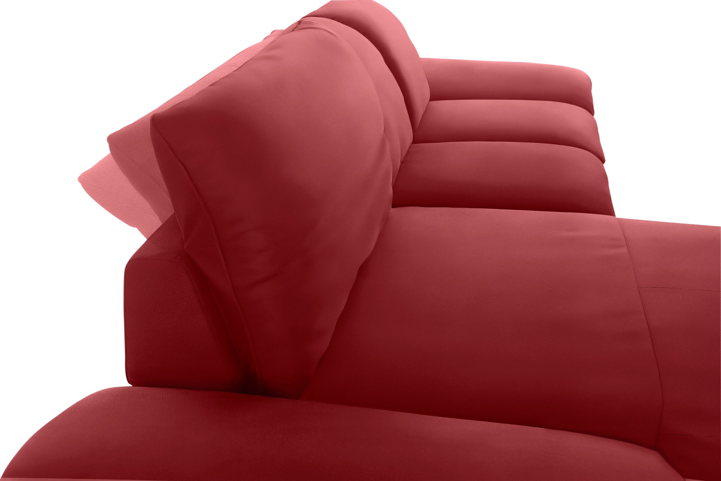 W.SCHILLIG Ecksofa »enjoy&MORE, Designsofa, bequem, zeitlos und elegant, L-Form«, Sitztiefenverstellung, Füße bronze pulverbeschichtet, Breite 310 cm