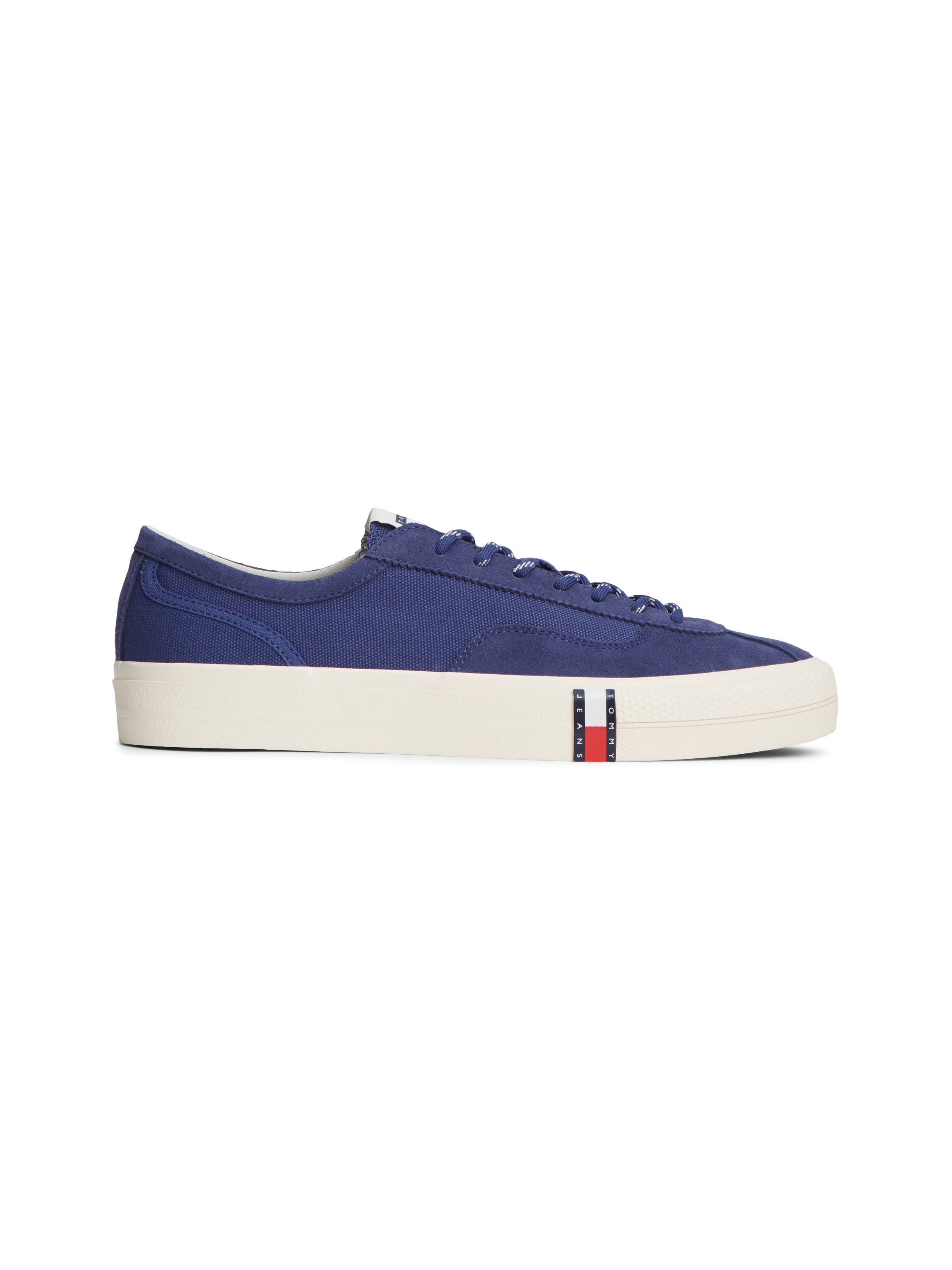 Tommy Jeans Sneaker »ARCHIVE VULC Y2K CANVAS MIX«  Freizeitschuh, Halbschuh, Schnürschuh mit Logoflagge in der Sohle