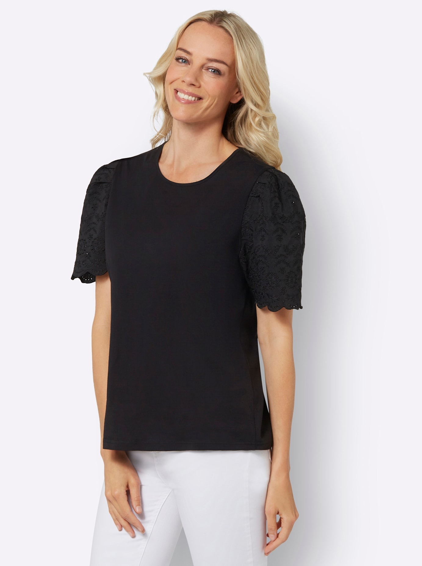 Classic Basics Kurzarmshirt "Shirt" 1 Stk. tlg. günstig online kaufen