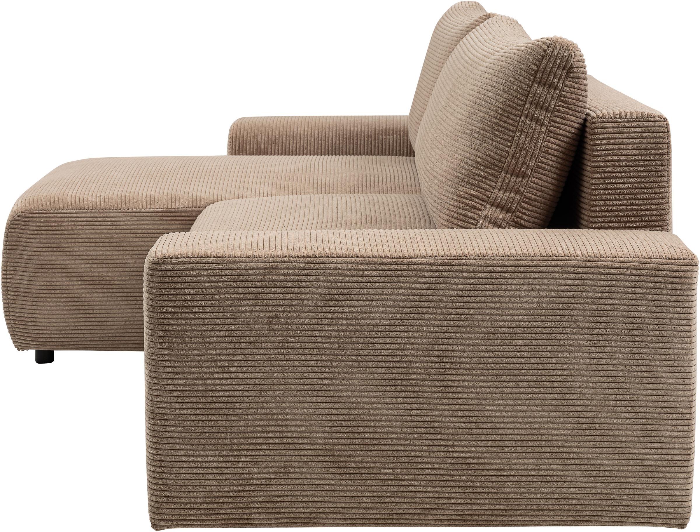 WERK2 Ecksofa »Amsterdam, zeitlos und elegant, Breite 300cm, L-Form«, Design Ecksofa mit hohem Komfort, Schlaffunktion & Bettkasten
