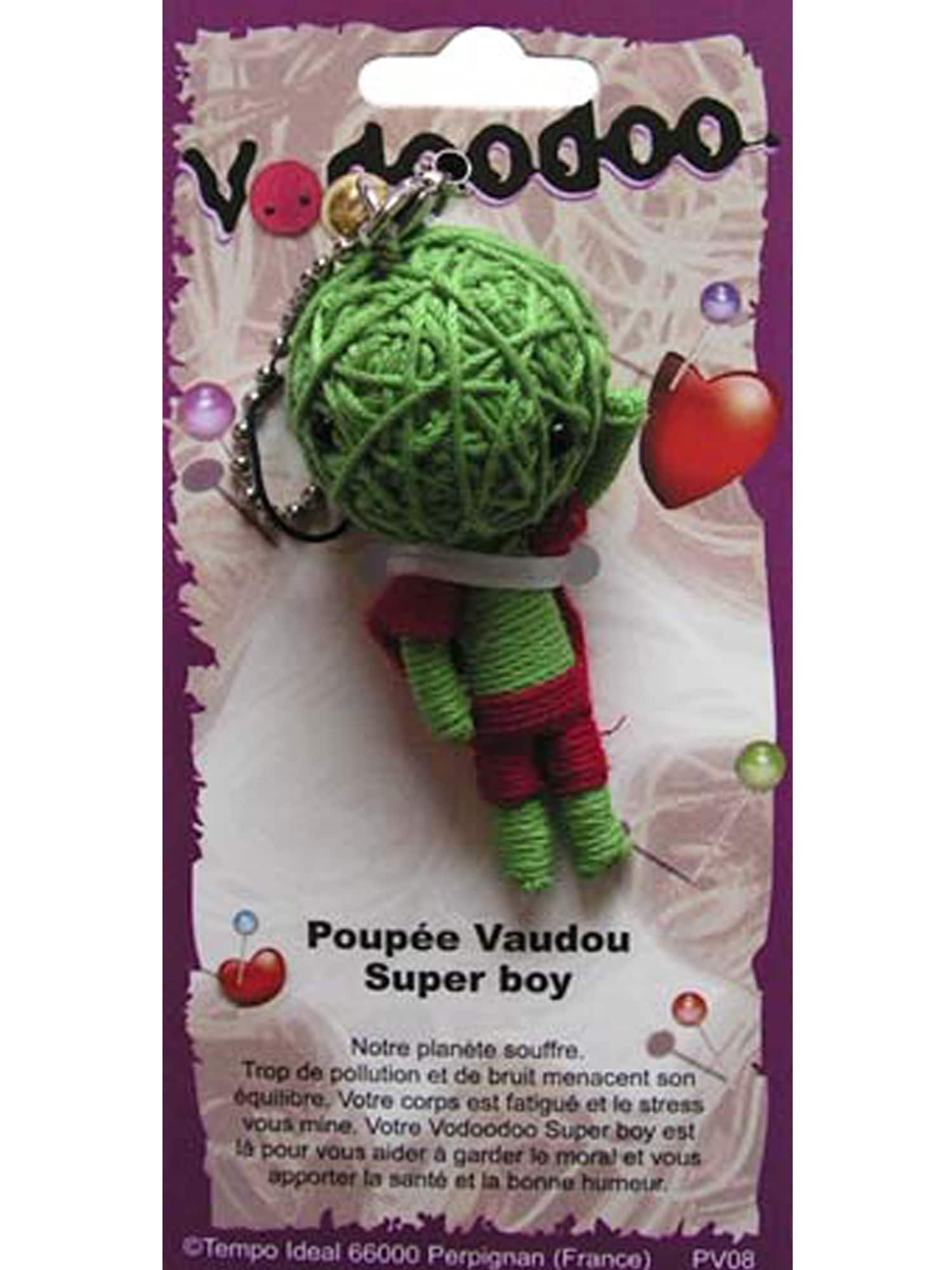 Kettenanhänger »Voodoo Puppe Voodoo Puppe«, Super boy - Gesundheit und gute Laune