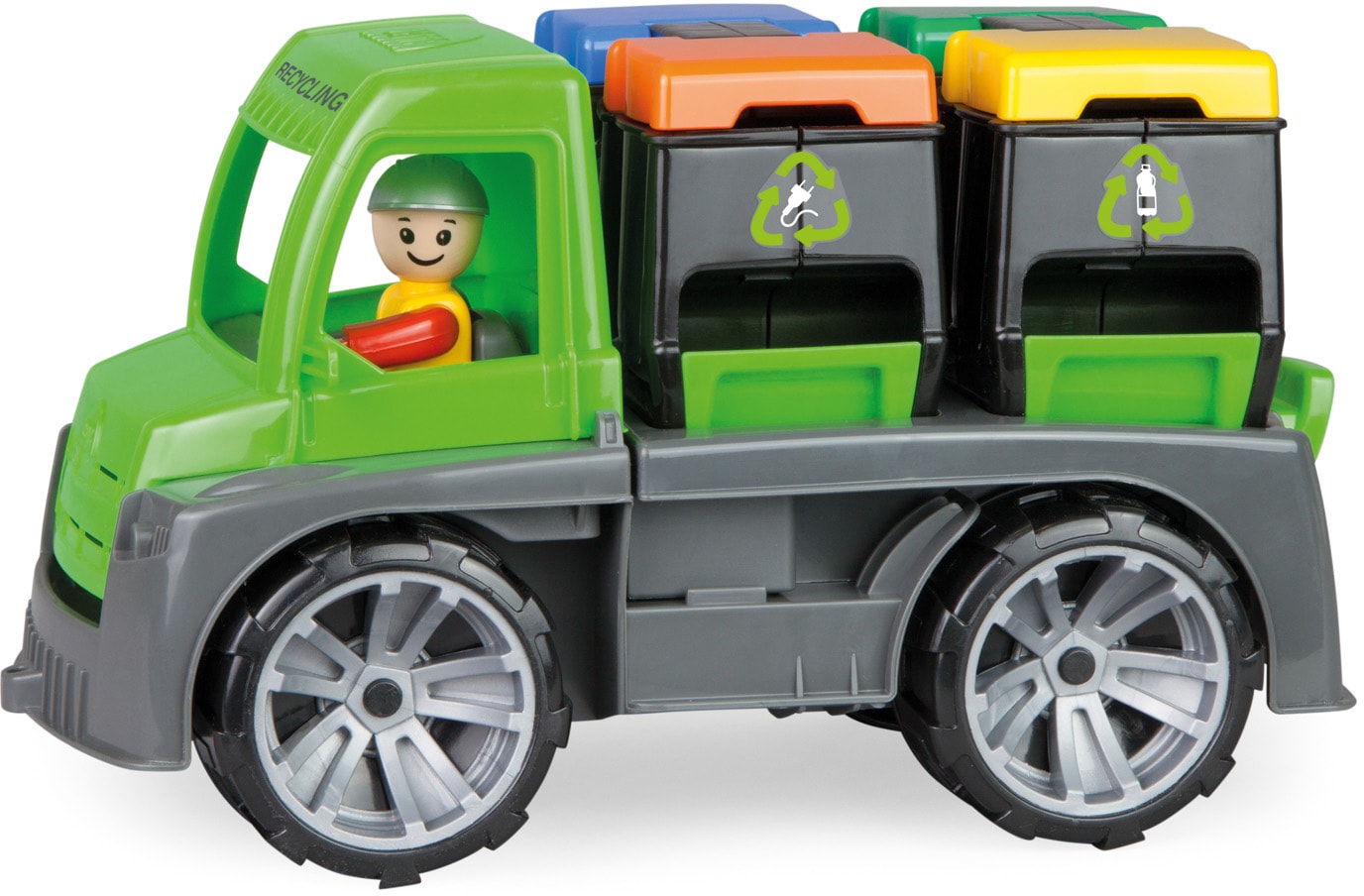 Lena® Spielzeug-Transporter »TRUXX Recycling Truck«, inkl. 1 Spielfigur; Made in Europe