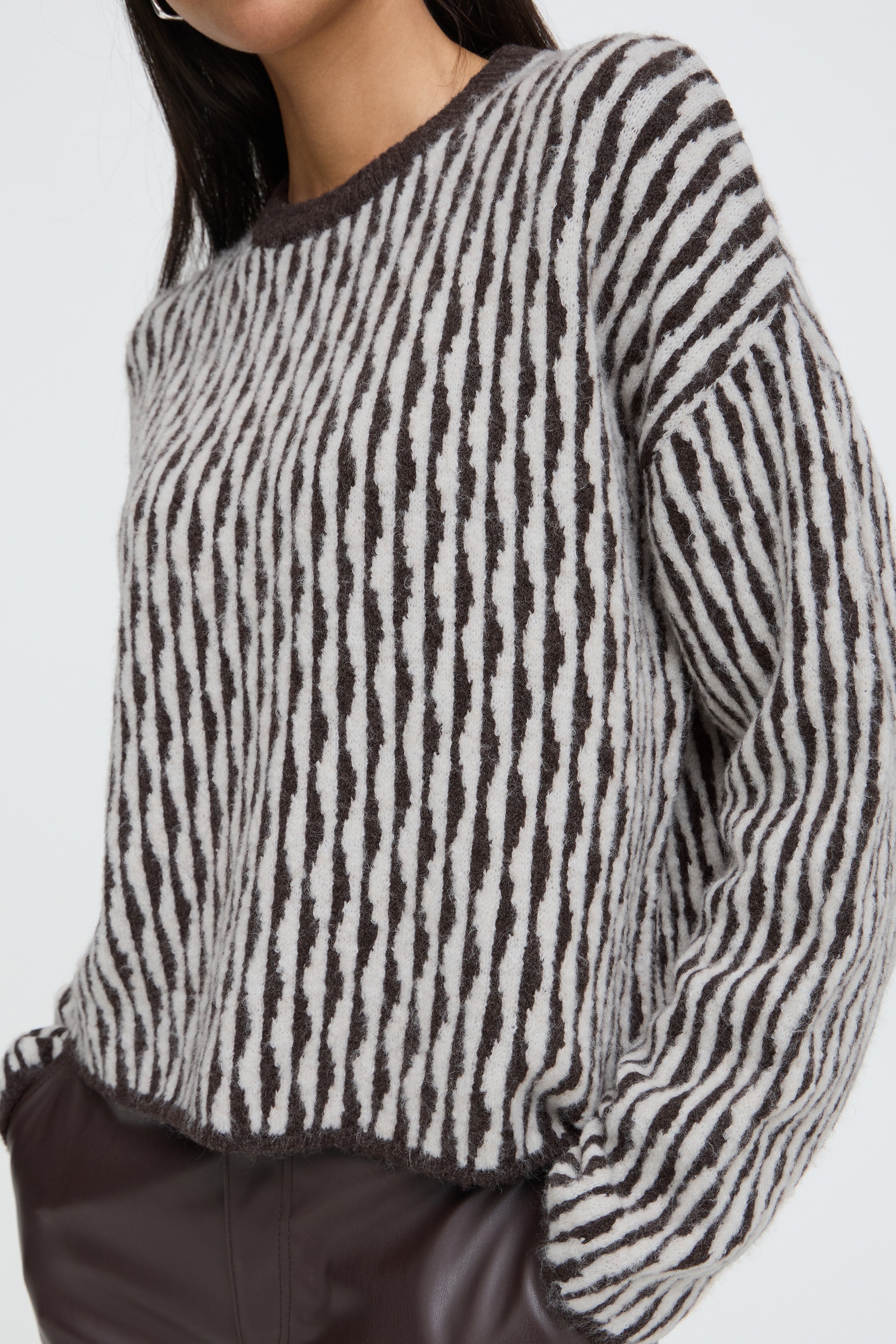 b.young Strickpullover »Damen Langarm BYOJULA«