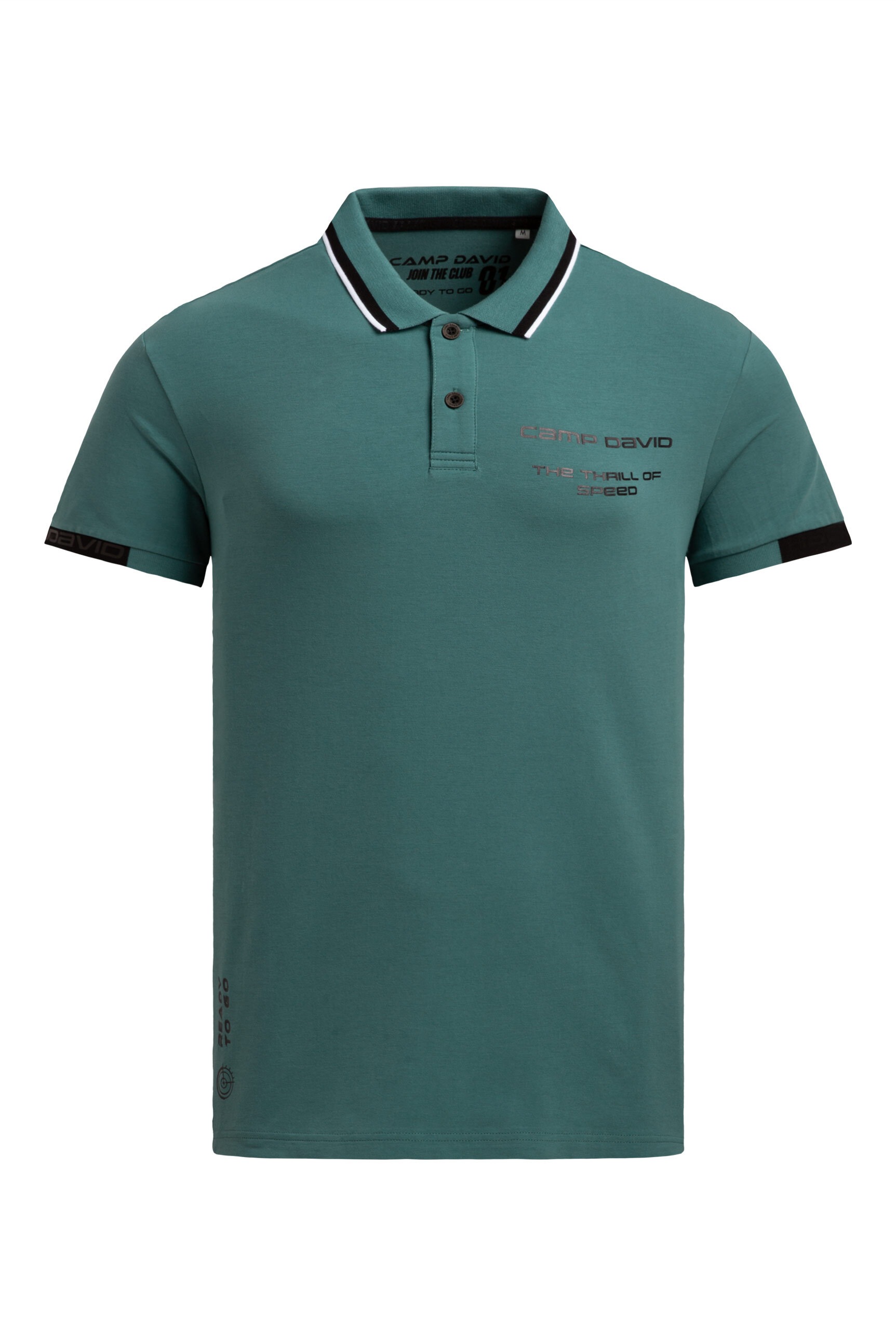 CAMP DAVID Poloshirt mit Baumwolle günstig online kaufen