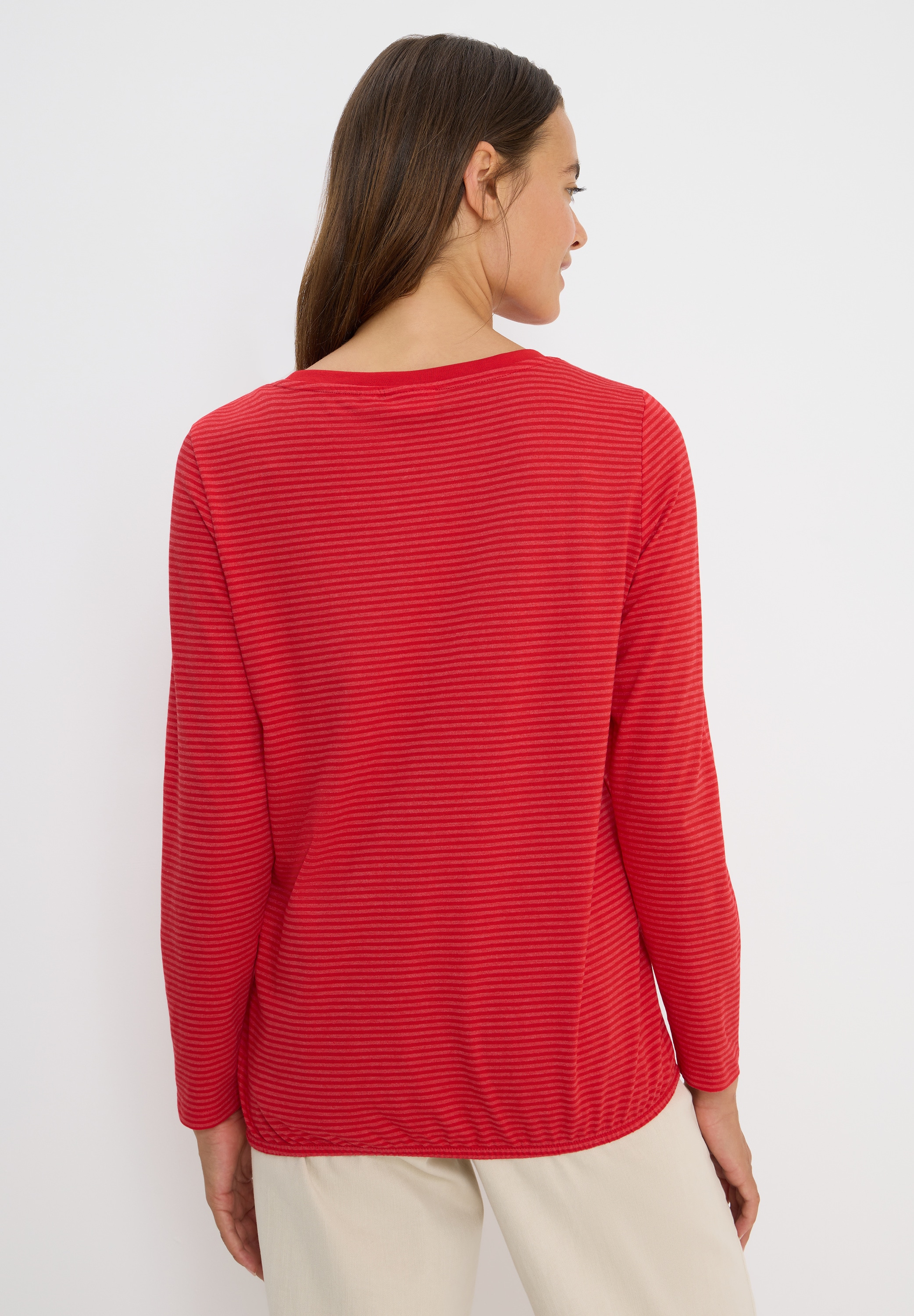 Cecil Langarmshirt, im soften Baumwoll-Mix