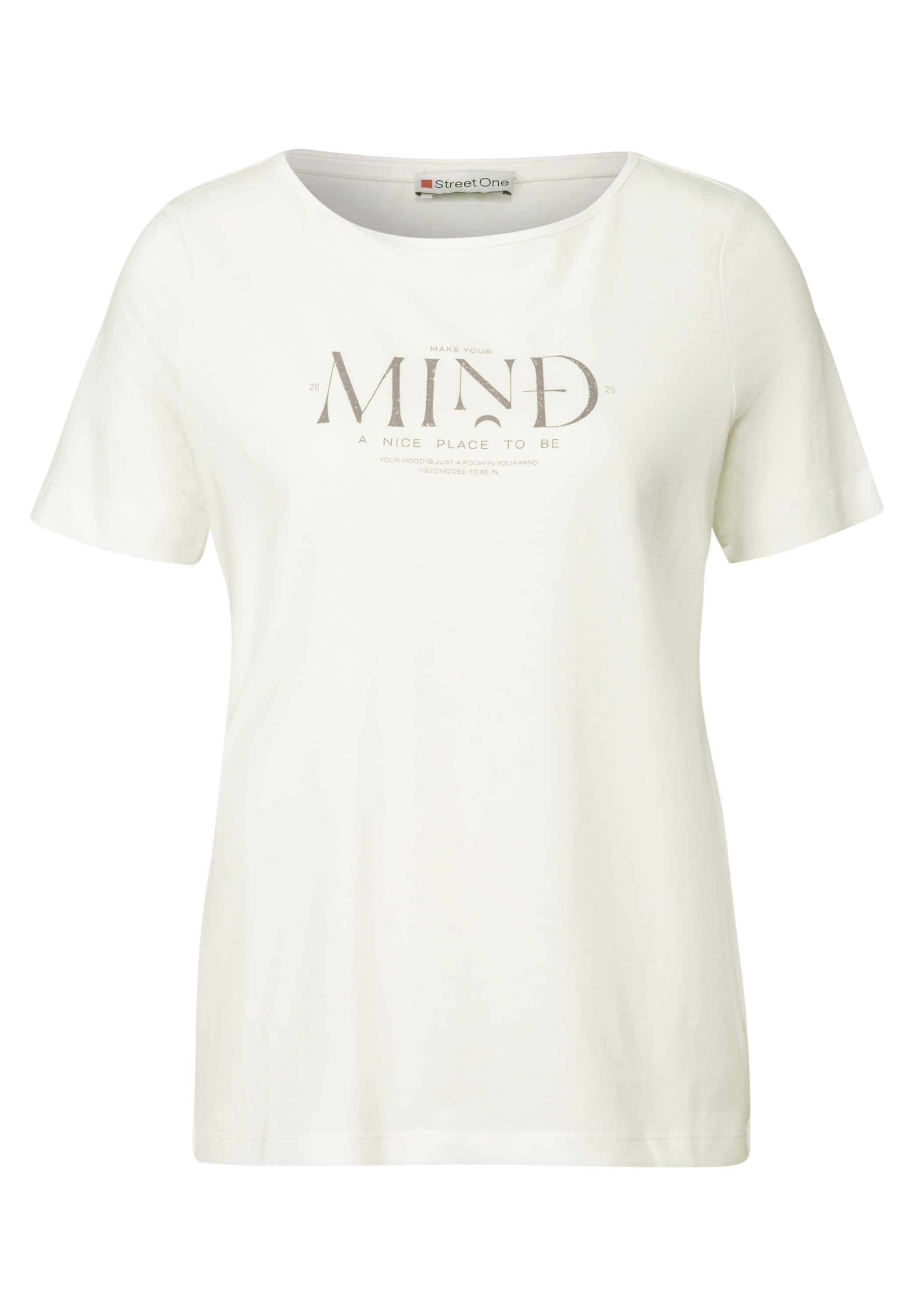 STREET ONE T-Shirt, mit Rundhalsausschnitt