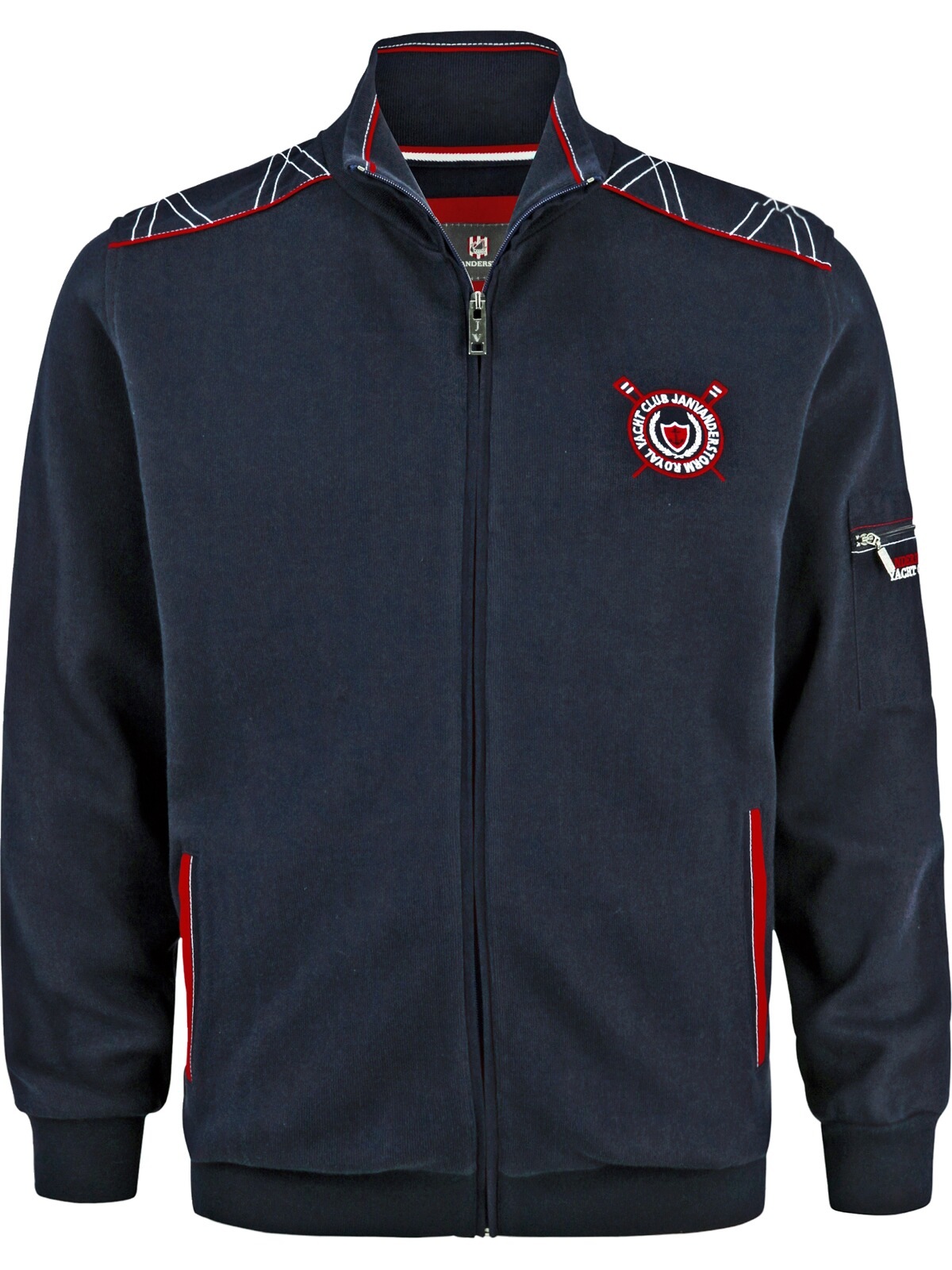 Jan Vanderstorm Sweatjacke »Sweatjacke ATLI«