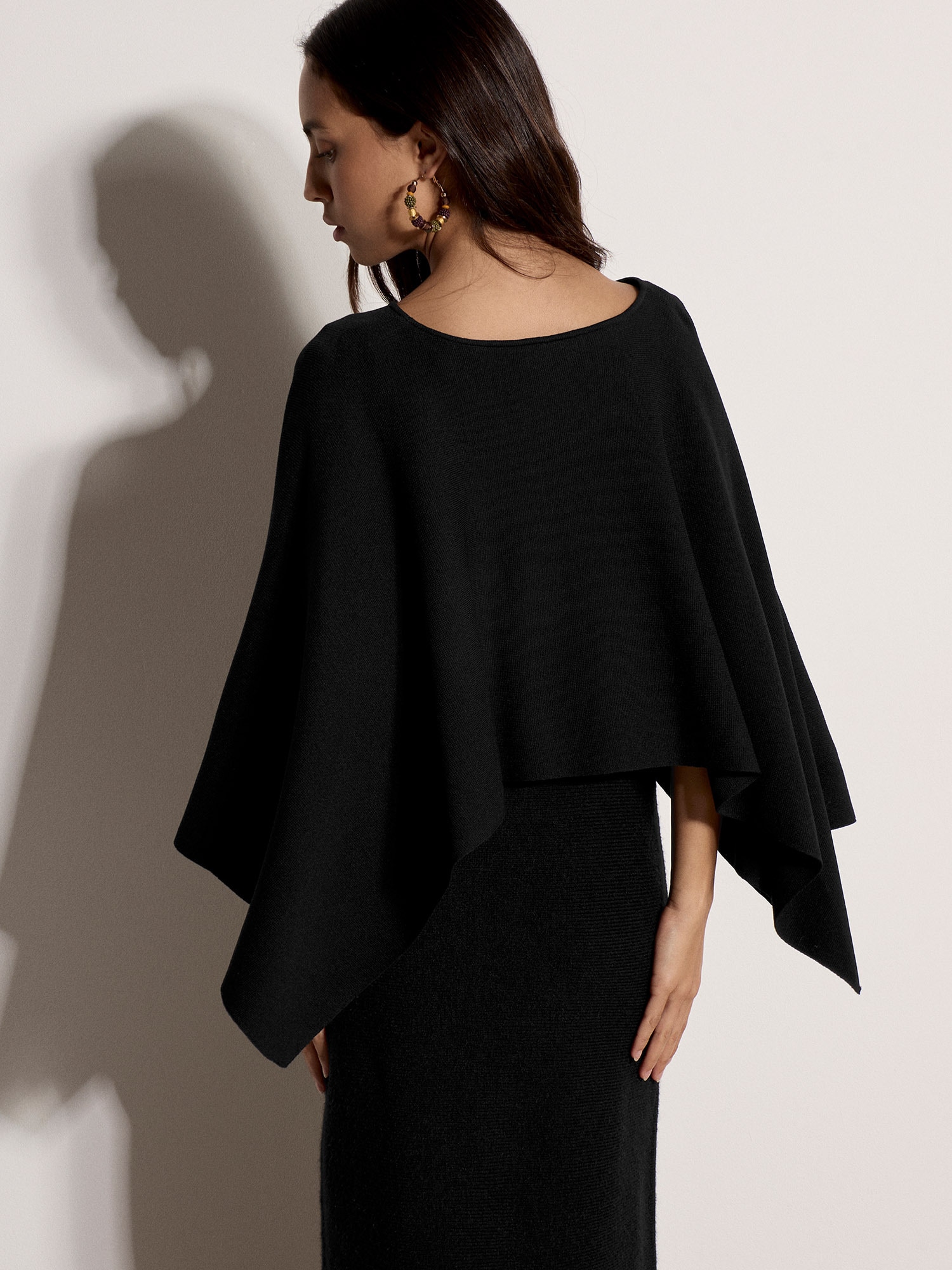 Apricot Strickpullover »Cape-Pullover« in lockerer Passform