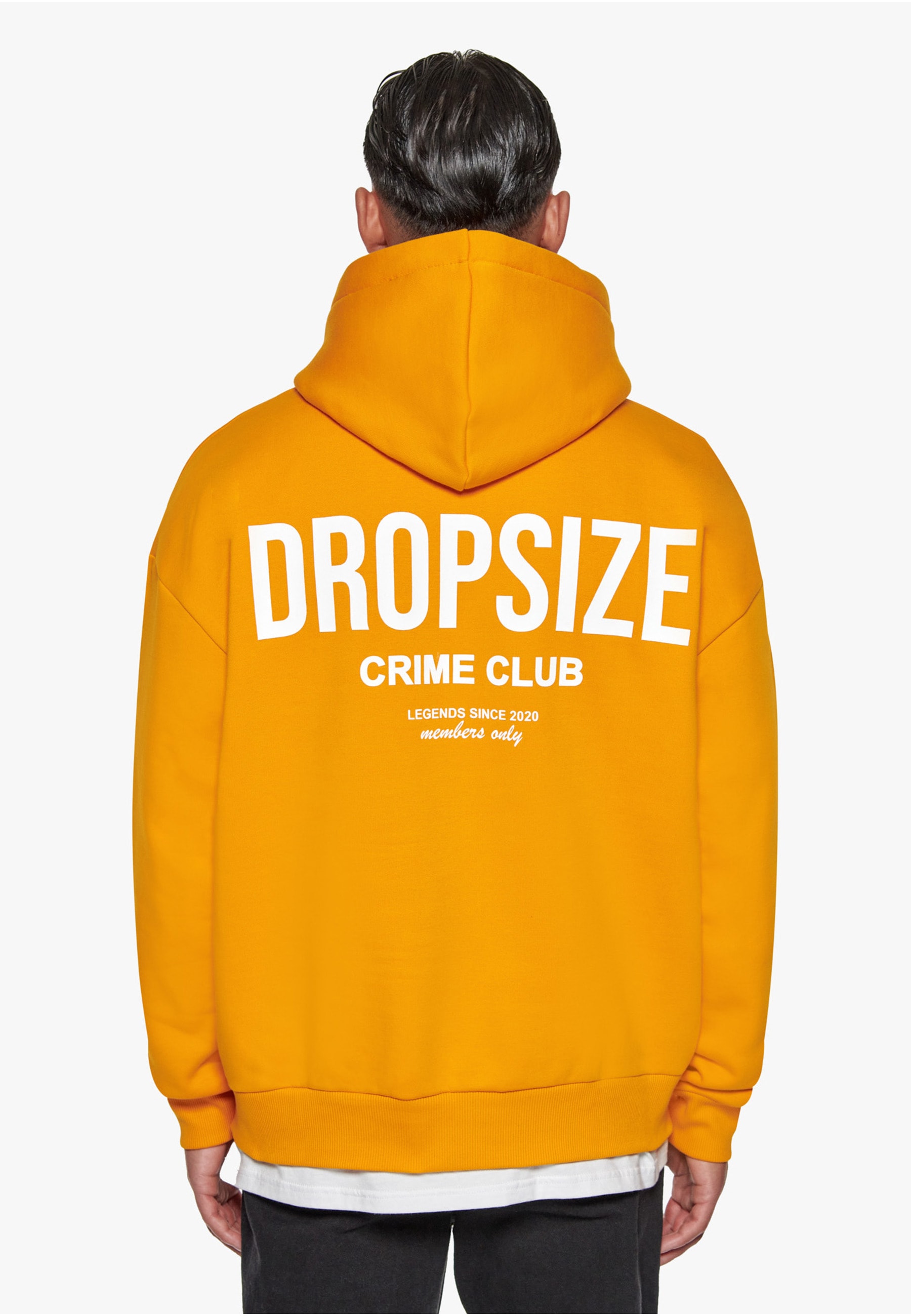 Dropsize Kapuzensweatshirt »Dropsize Herren Dropsize Heavy Oversize Crime Club Hoodie«, 1 Stk.
