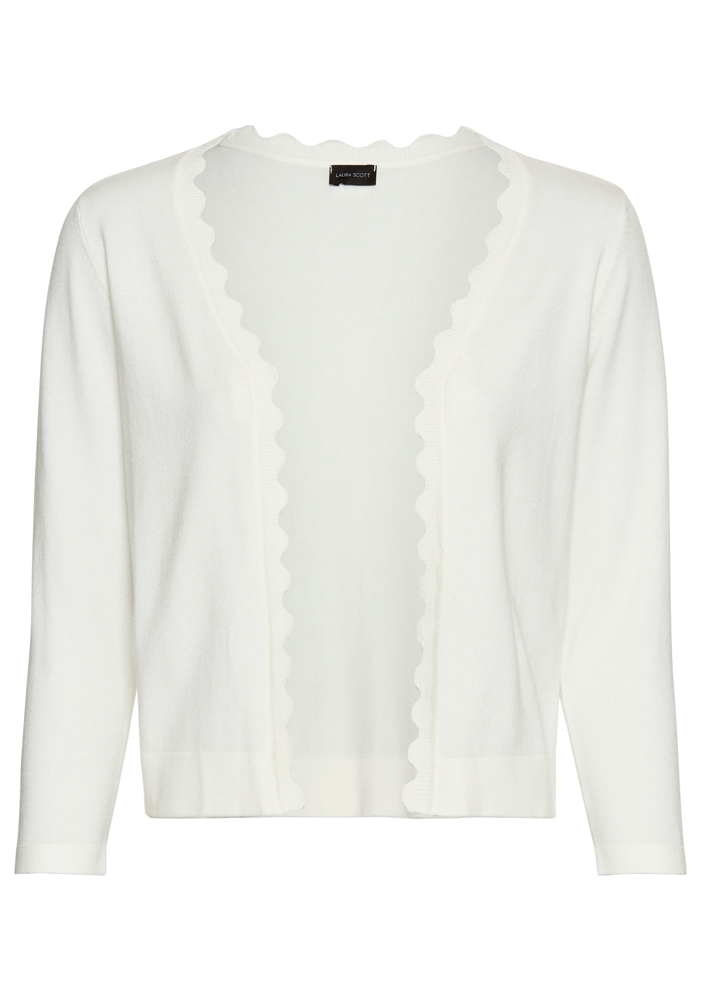Laura Scott Cardigan, mit femininer Wellenkante