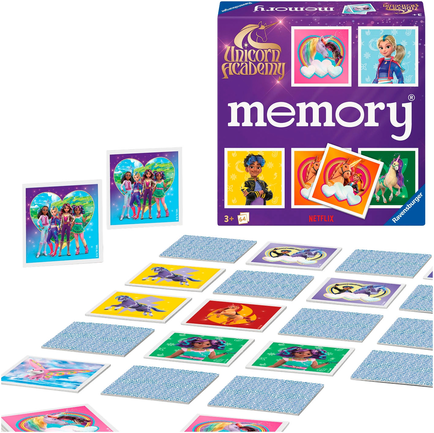 Ravensburger Spiel »memory® Unicorn Academy«, Made in Europe