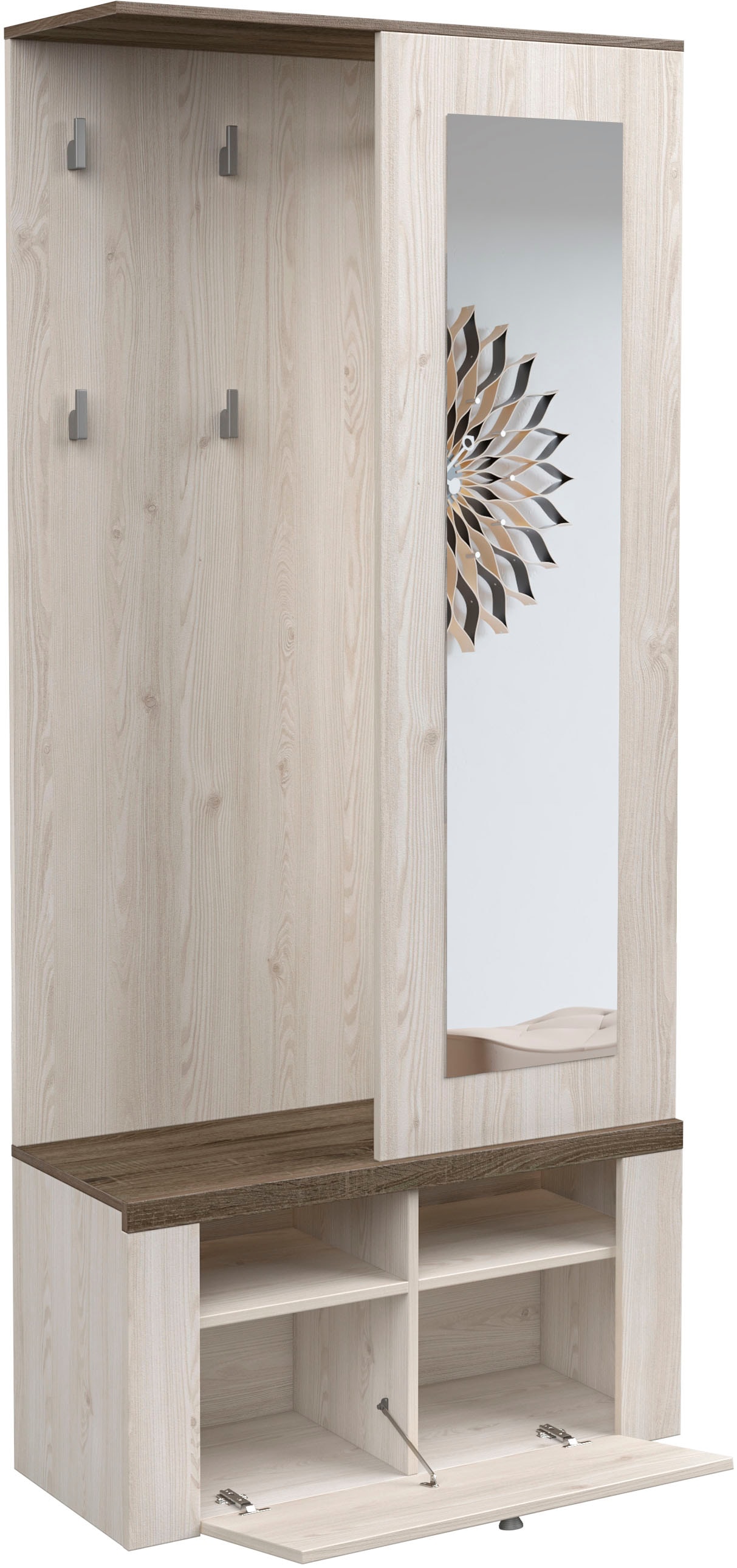 Home affaire Kompaktgarderobe »Larona«, Breite 84,5 cm