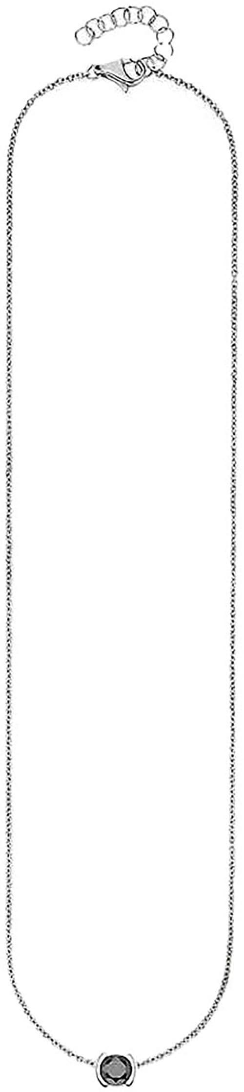 HECHTER PARIS Kette mit Anhänger »Schmuck Geschenk Silber 925 Halsschmuck Halskette mit Anhänger« mit Zirkonia (synth.)