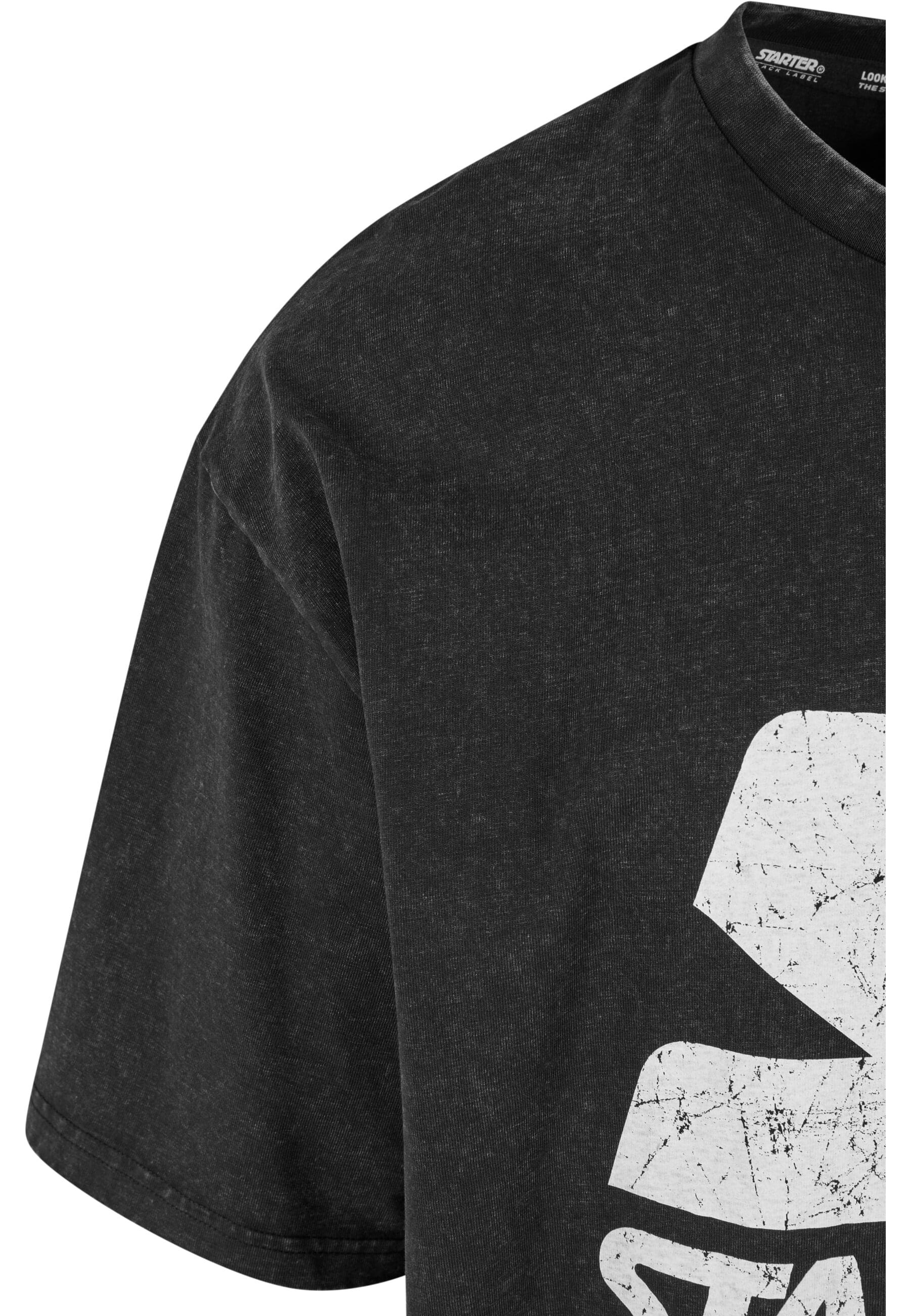 Starter Black Label T-Shirt »Starter Black Label Starter Logo Oversize Acid Tee«, (1 tlg.)