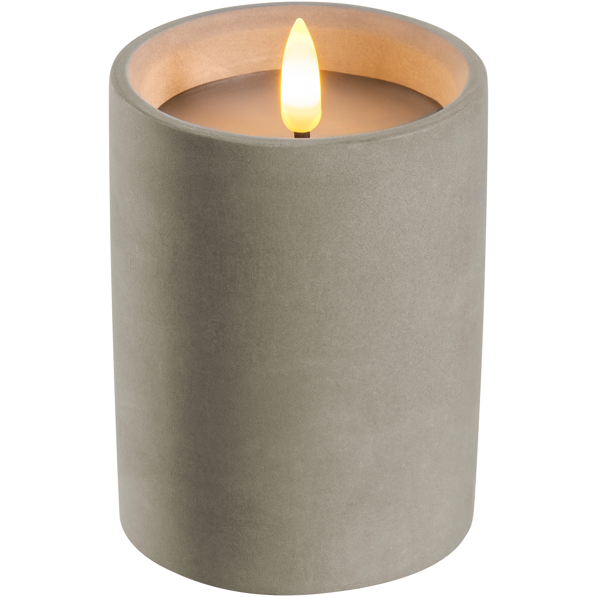 LEONARDO LED-Leuchte "Silenzio" in edlem Betongefäß günstig online kaufen