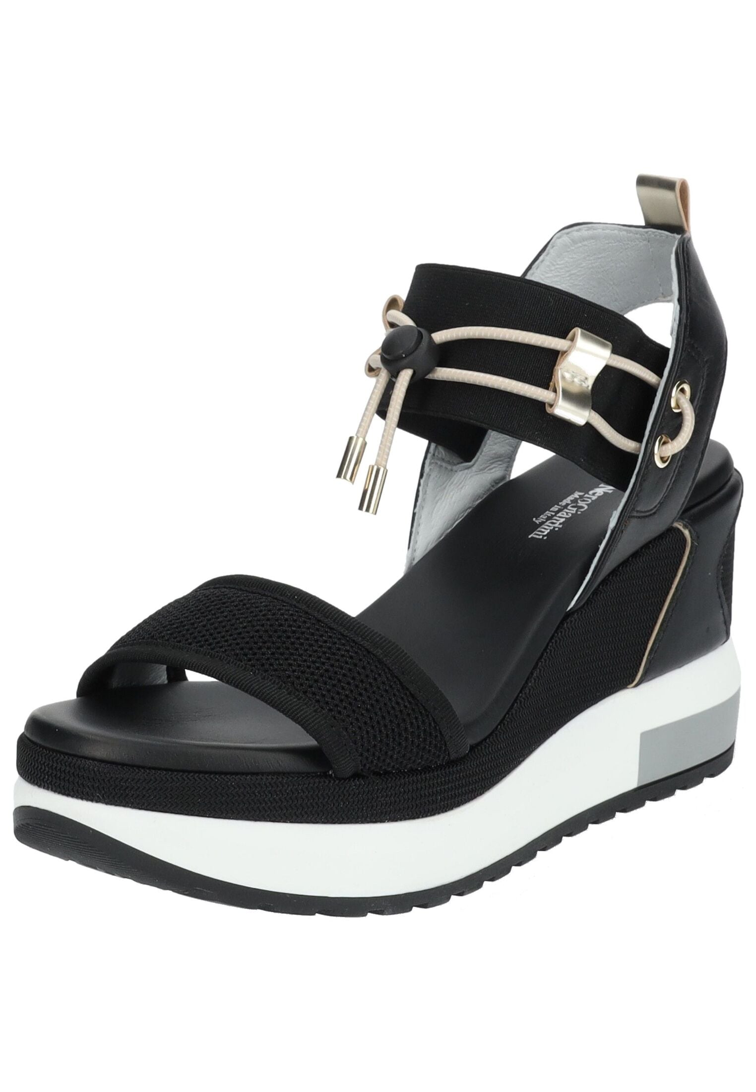 Nero Giardini Keilsandalette "Nero Giardini Sandalen Leder/Textil" günstig online kaufen