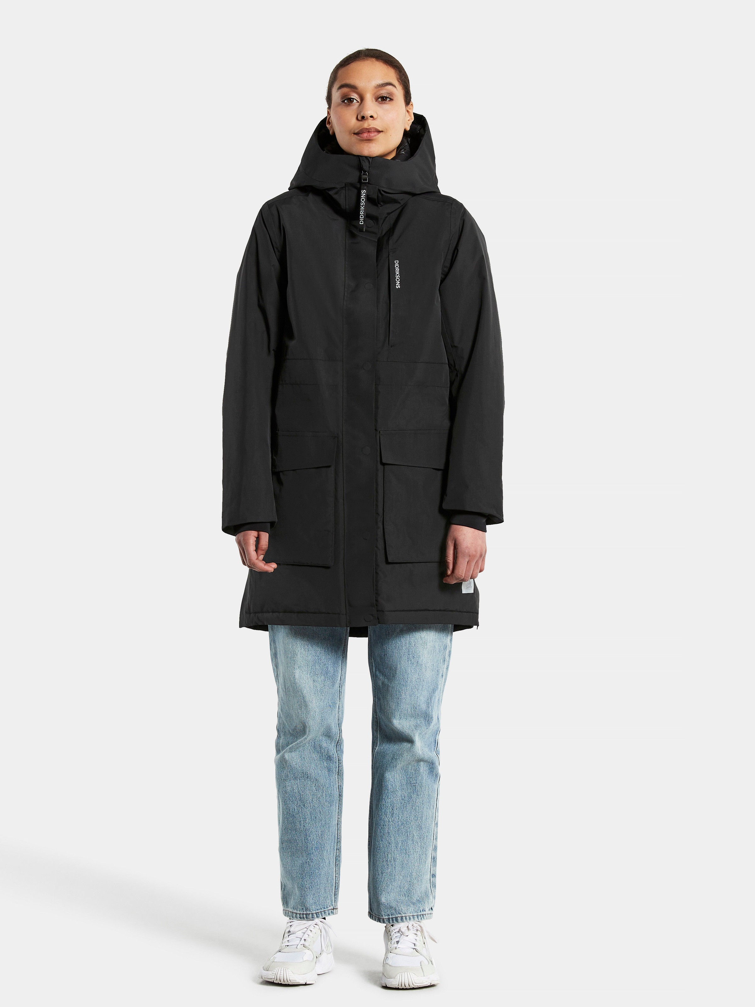 Didriksons Leya Damen Parka - Wasserdichter Wintermantel Mit Kapuze