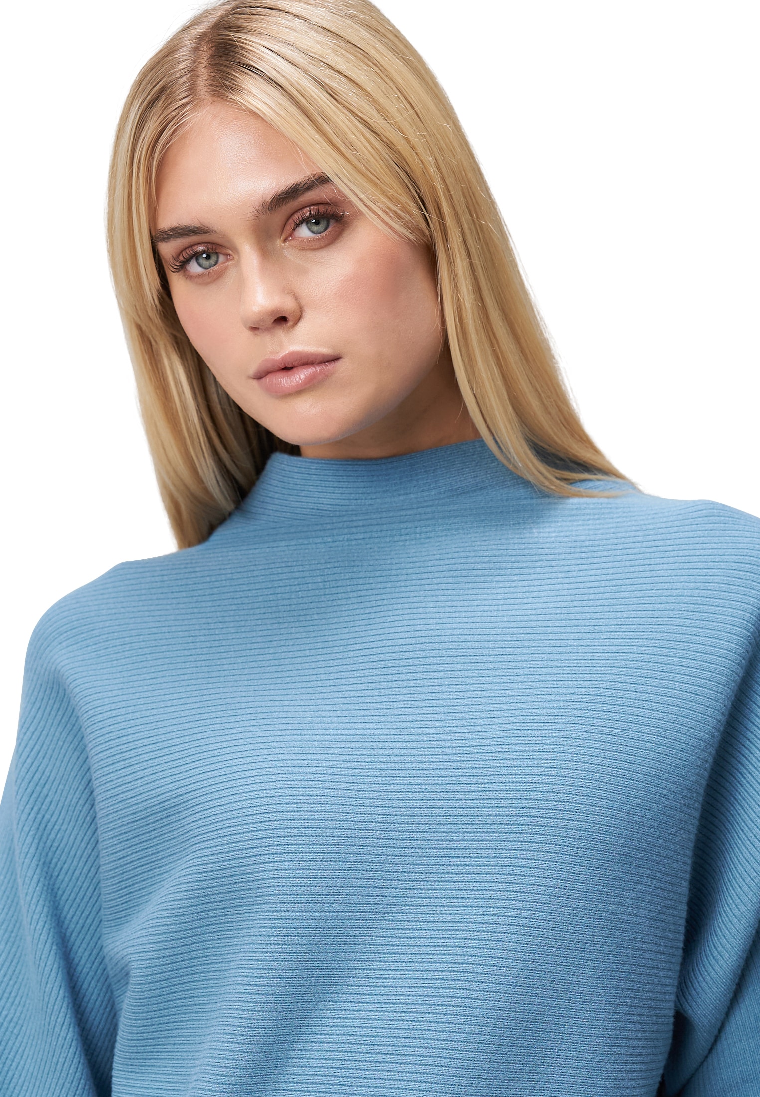 Zero Strickpullover »Damen strukturiert mit Stehkragen« 1 Stk. Plain/ohne Details