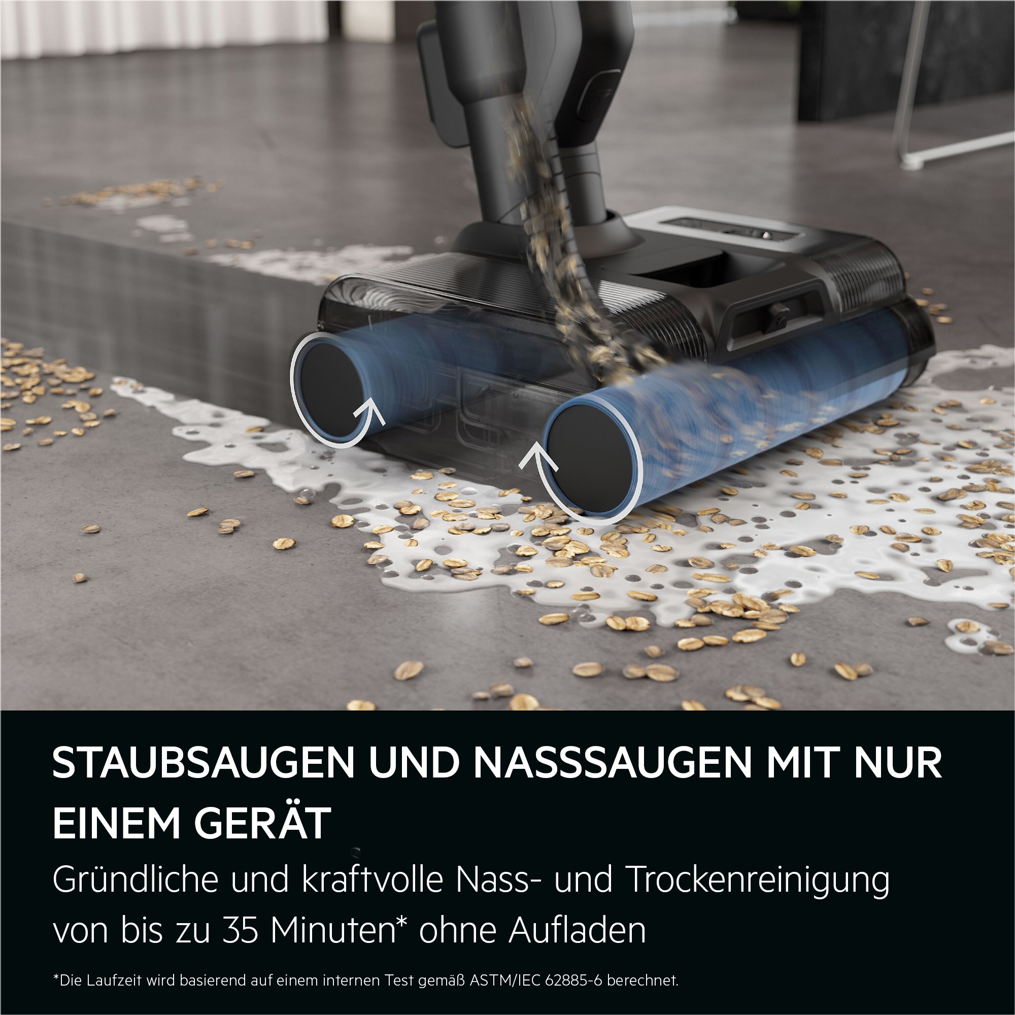 AEG Nass-Trocken-Sauger »ULTIMATE 8000 WET&DRY 2in1
(AW82U1DB)«, 2in1 Nass- Trockenreinigung & Handsauger, automatische Selbstreinigung