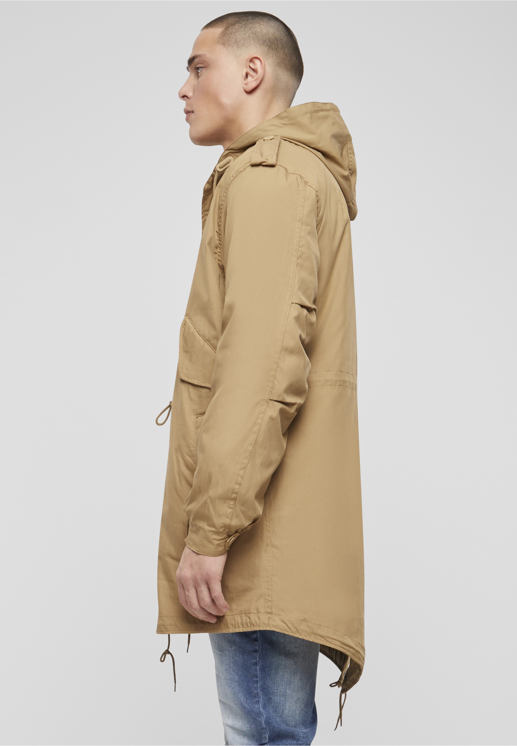 Brandit Winterjacke »Brandit Herren M51 US Parka« 1 Stk. tlg. mit Kapuze