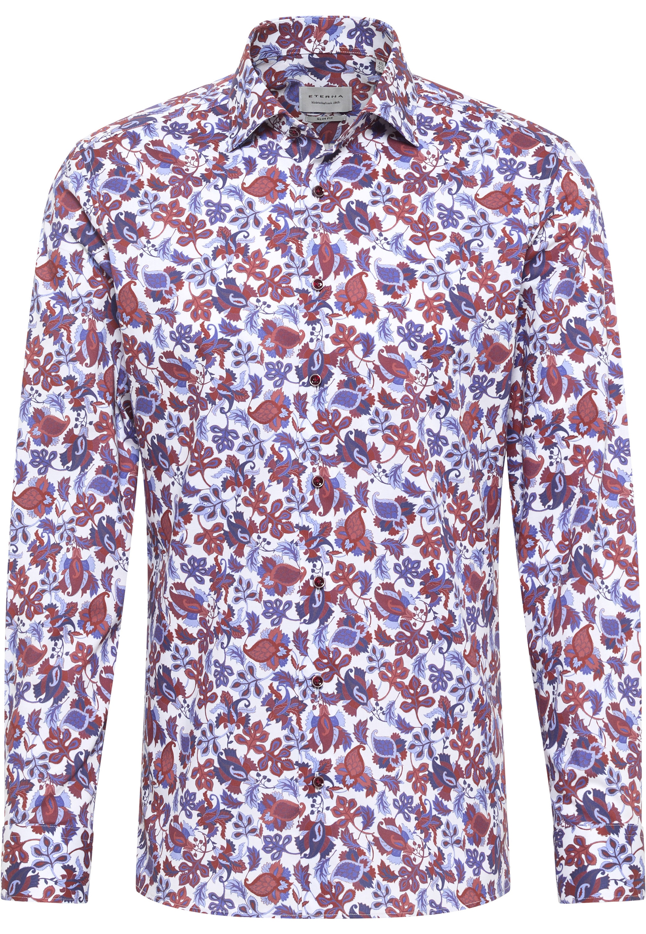 Eterna Langarmhemd »SLIM FIT«, NON IRON (bügelfrei)