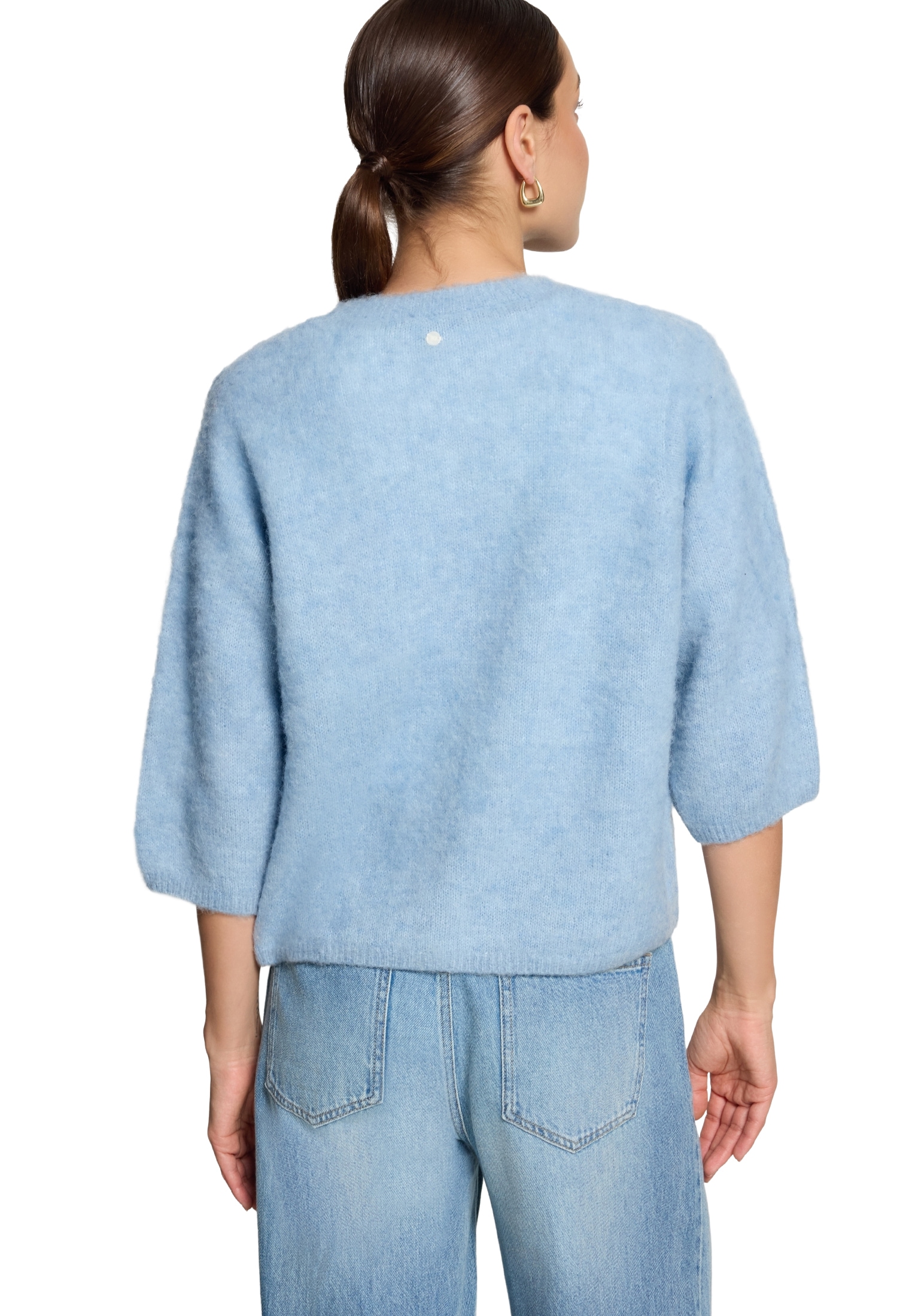 Zero Strickjacke »Damen mit Knöpfen« 1 Knopfleiste