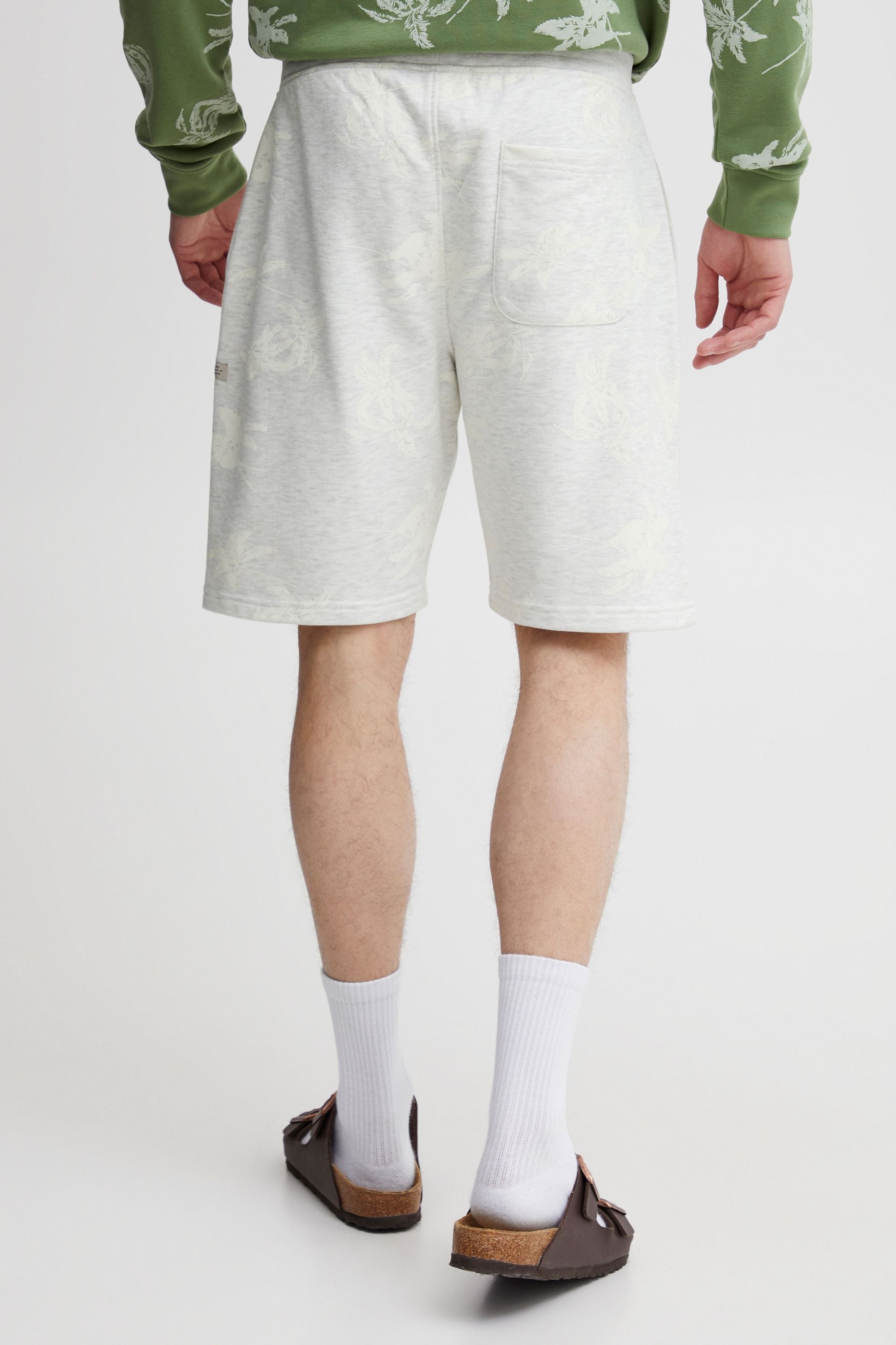 Chinoshorts BLEND "BHSweatshorts", Herren, Gr. XL, US-Größen, beige (sand mix), Sweatware, 60% Baumwolle, 40% Polyester, unifarben, regular fit mini, Hosen Chinoshorts, Gemütliche Sweat Shorts 3