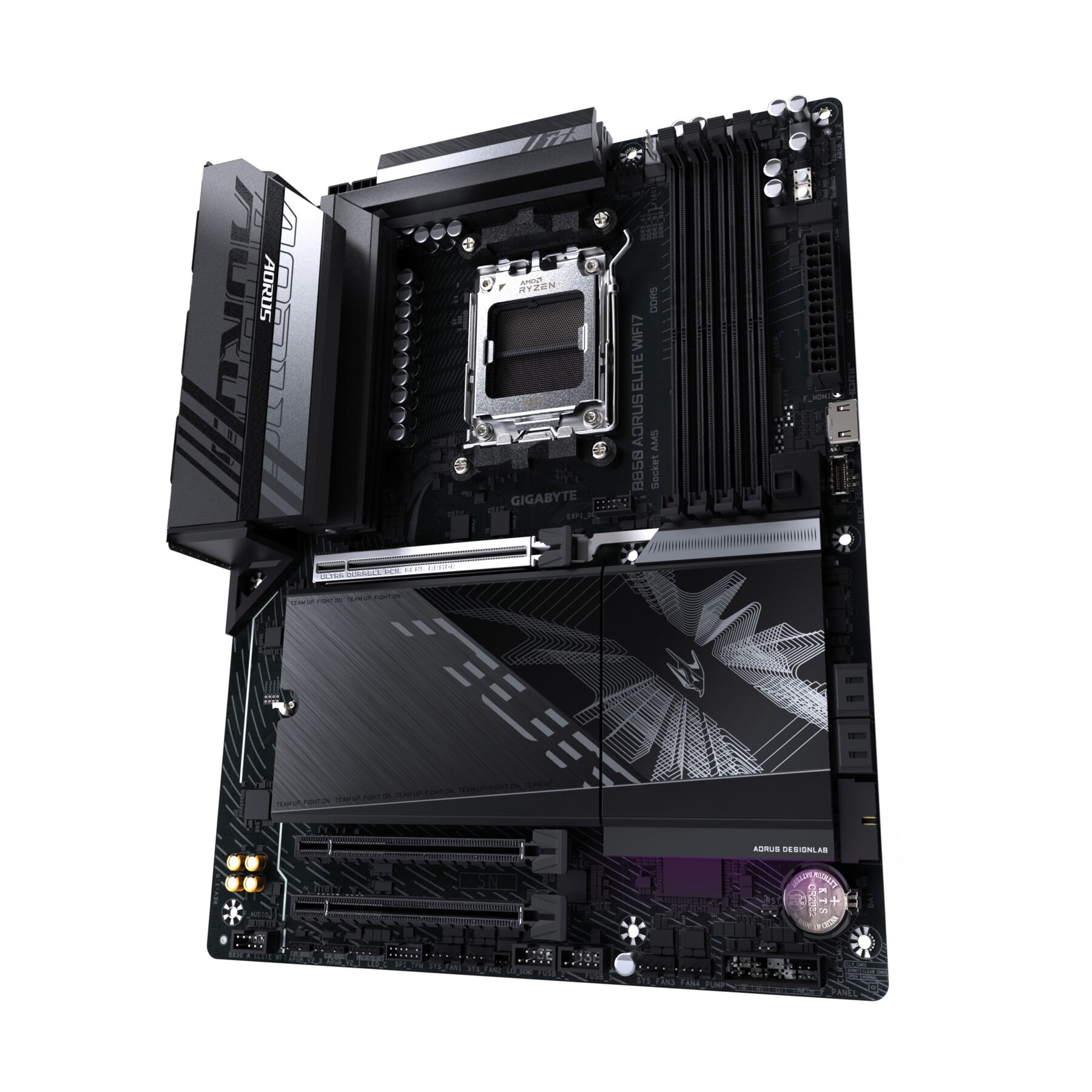 Gigabyte Mainboard »B850 AORUS ELITE WIFI7 Motherboard - AMD Ryzen 9000 Serie CPUs, 14+2+2«