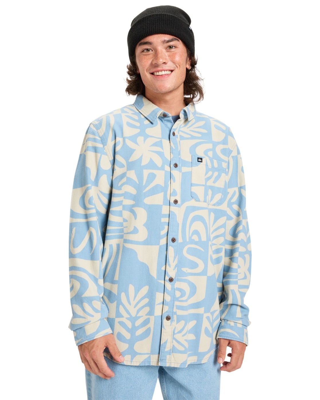 Quiksilver Langarmhemd "Motherfly Printed" günstig online kaufen