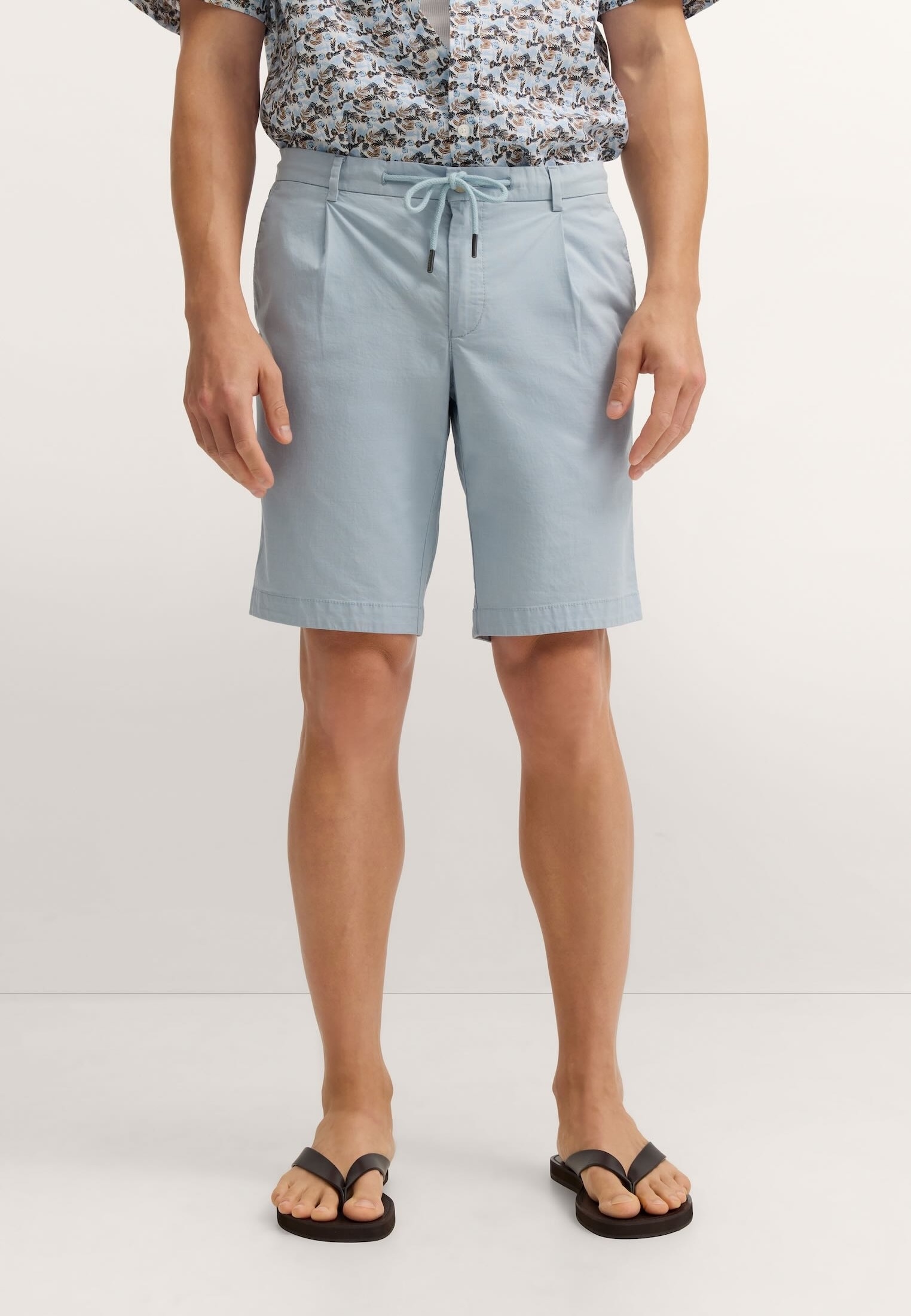 bugatti Bermudas "Soft touch" mit Kordelzug