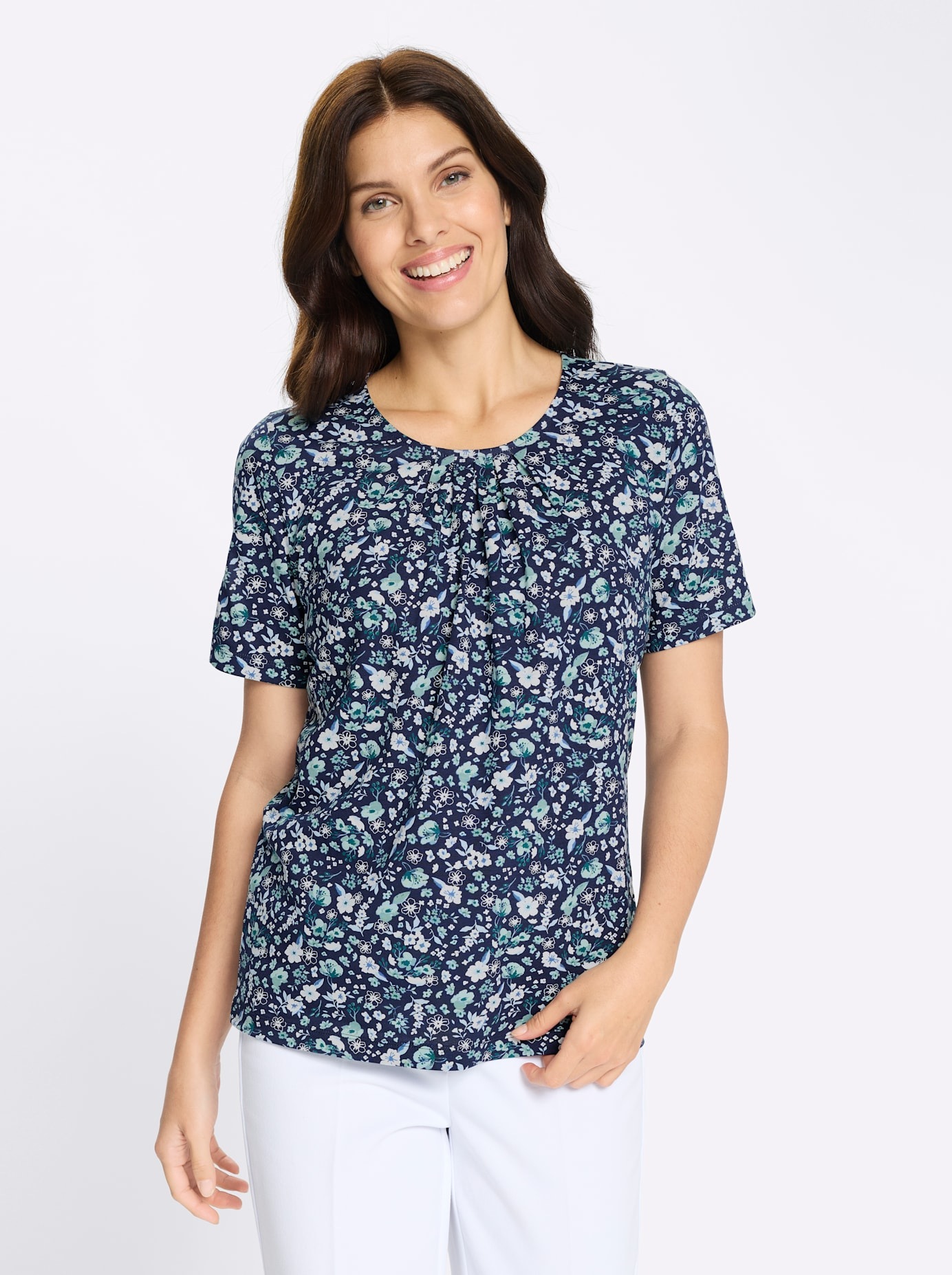 Classic Basics Rundhalsshirt "Longshirt", 1 tlg. günstig online kaufen