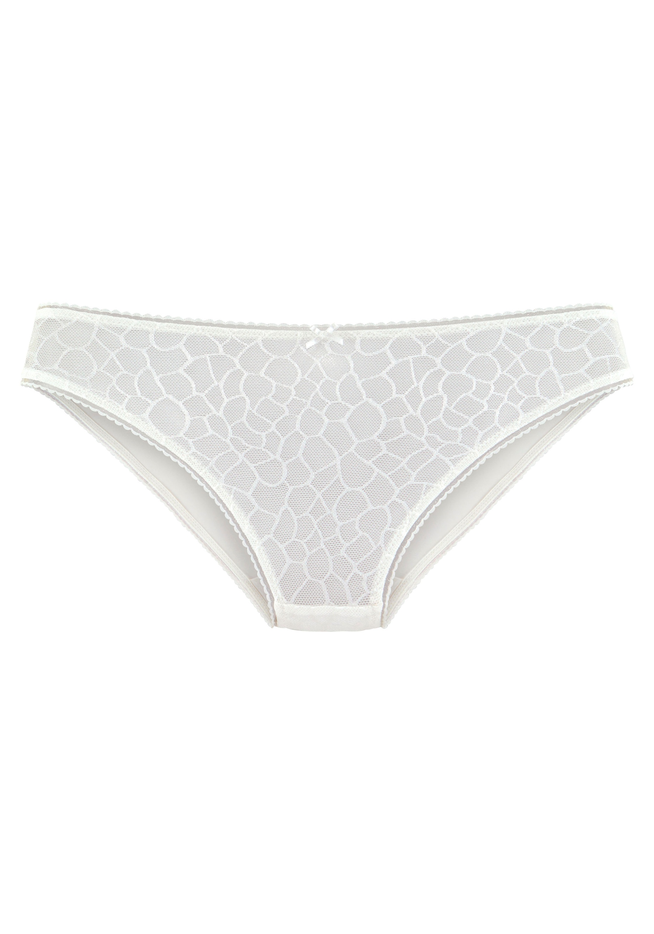 LASCANA Slip "Chiara", mit graphischem Netz-Muster günstig online kaufen