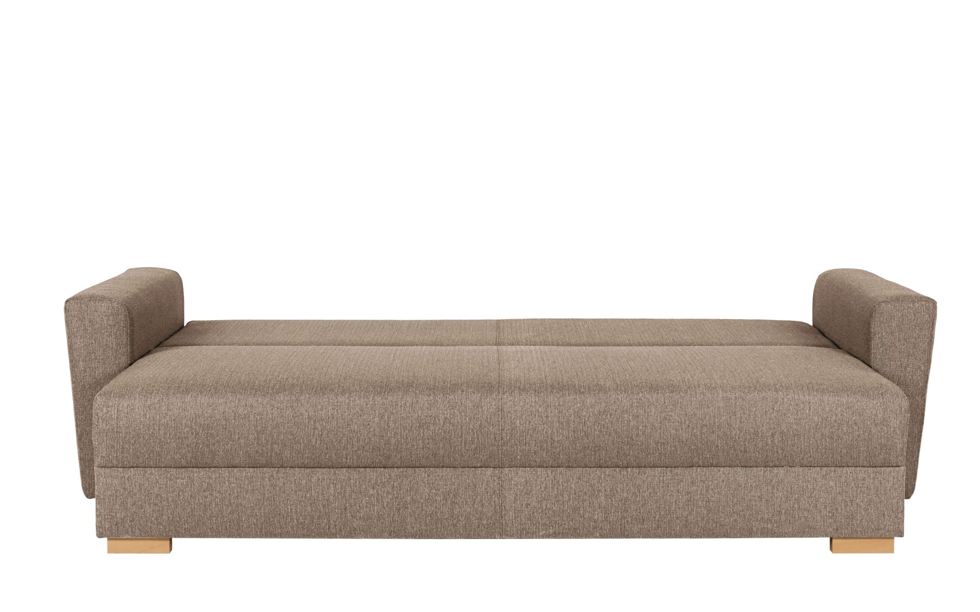 INOSIGN 3-Sitzer »MAGHERA Schlafsofa mit Bettkasten, in hochwertiger Verarbeitung«, mit Wellenunterfederung, Cord und Struktur-Bezug, B/H/T 230/92,5/79 cm