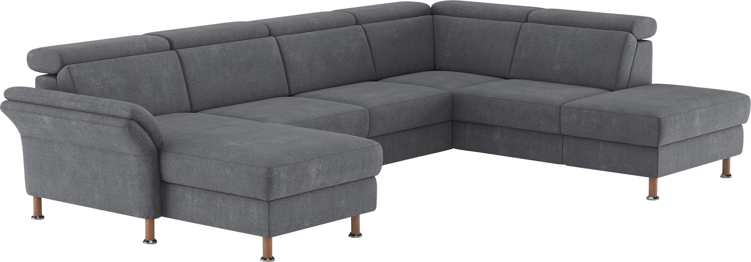 Home affaire Wohnlandschaft »Calypso U-Form«, wahlweise mit motorischer Relaxfunktion