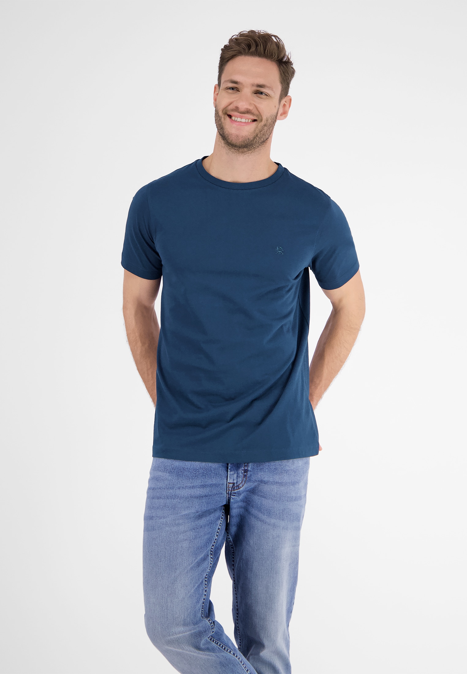 »LERROS BAUR Basic in T-Shirt Farben« T-Shirt vielen ▷ für | LERROS