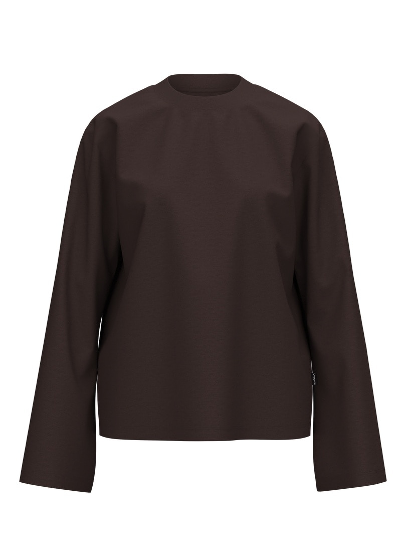 Trigema Longsleeve »TRIGEMA Langarmshirt mit ausgestellten Ärmeln« 1
