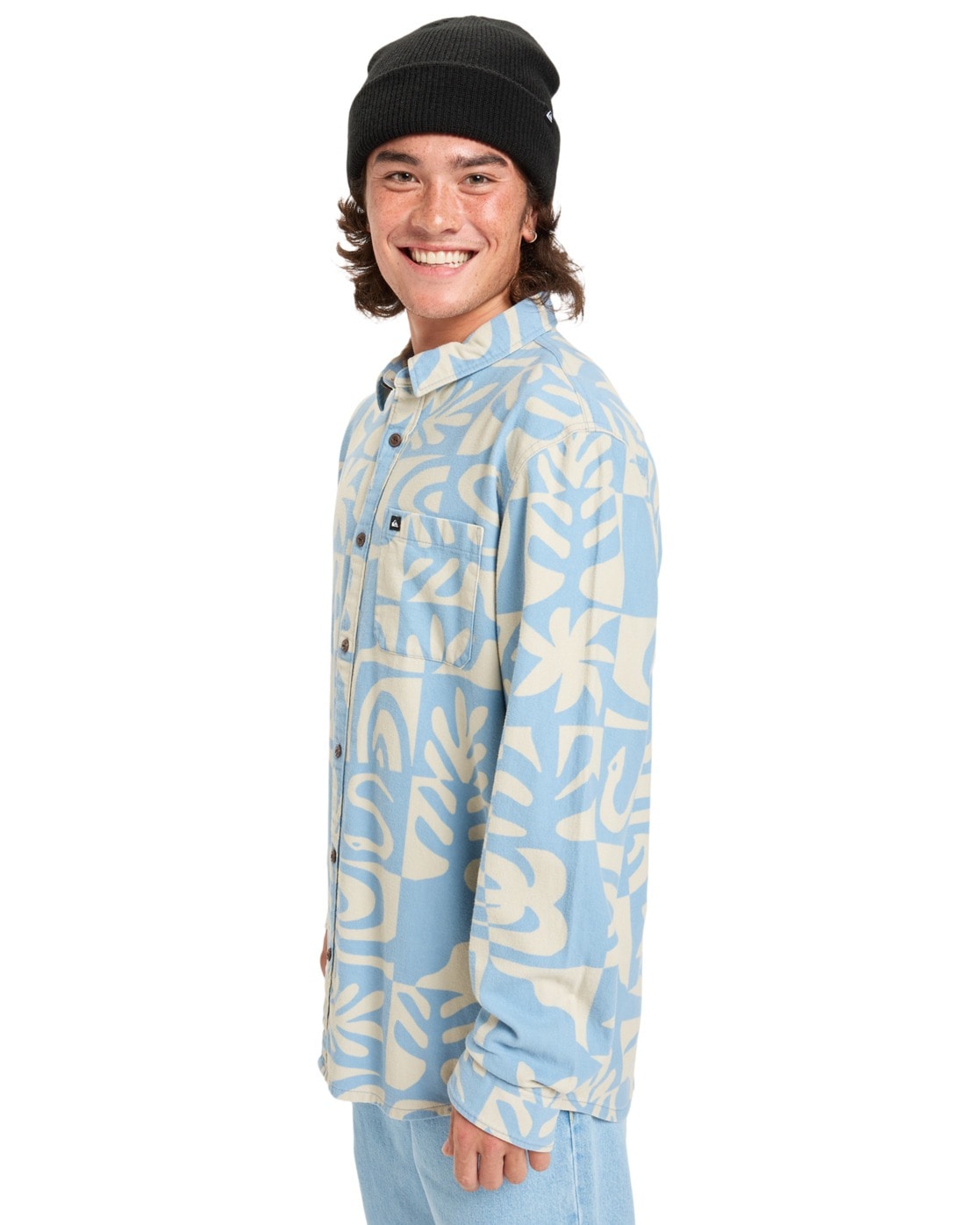 Quiksilver Langarmhemd »Motherfly Printed«