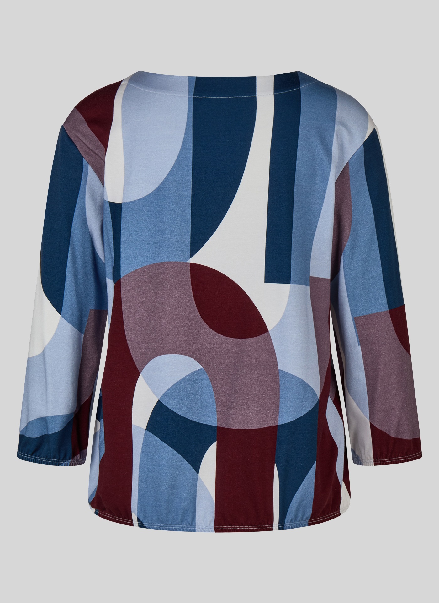 Rabe 3/4-Arm-Shirt mit grafischem, glitzerndem Muster