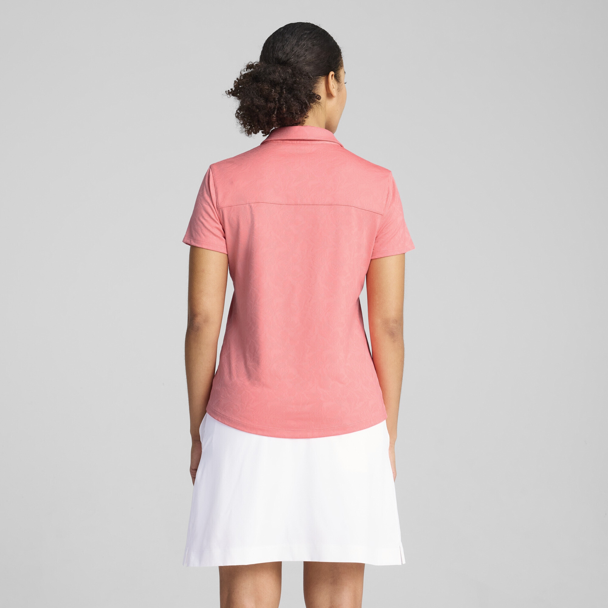 PUMA Poloshirt »MATTR Lianas Kurzärmeliges Jacquard-Polo Damen«