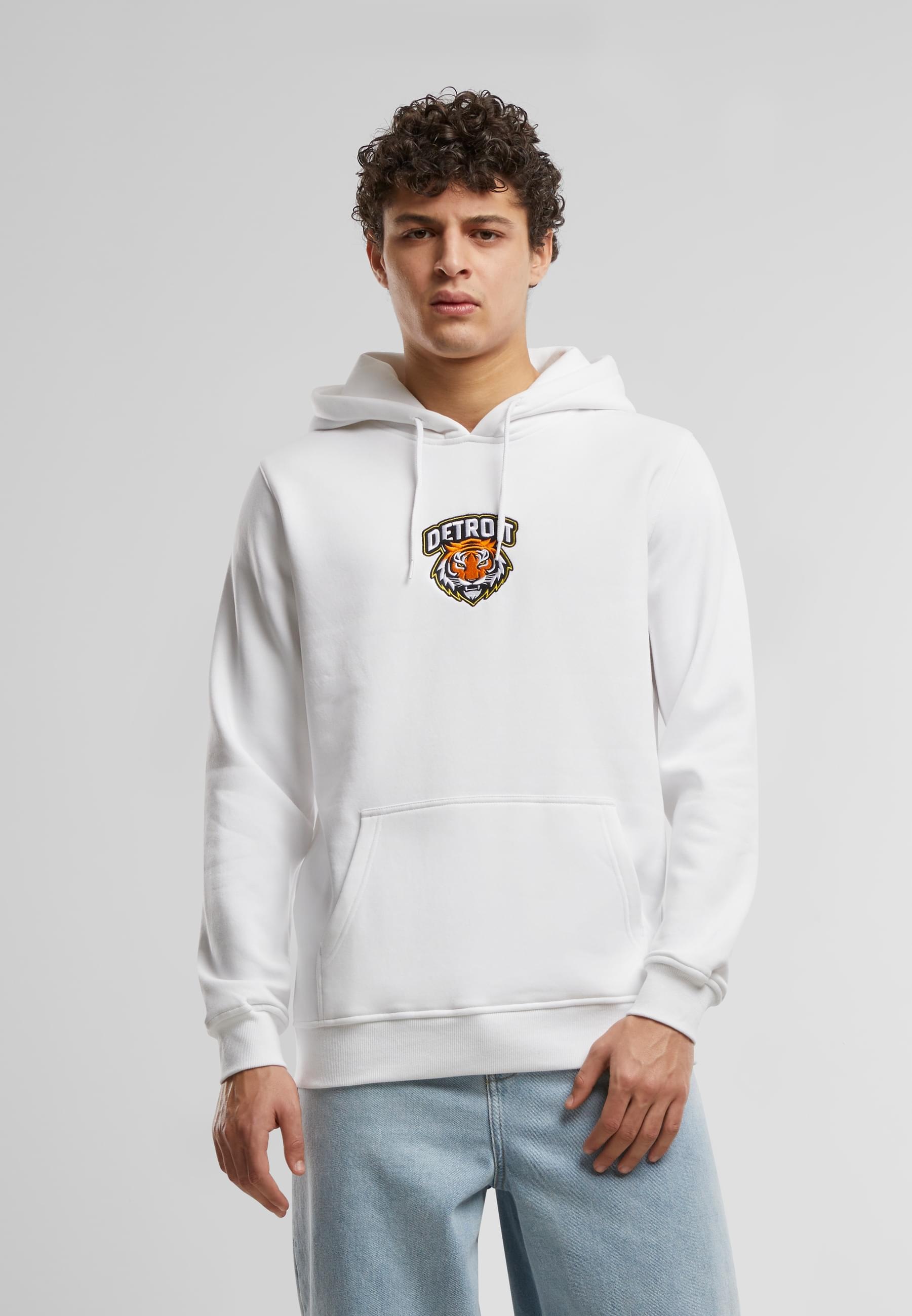 MisterTee Kapuzensweatshirt »MisterTee Detroit Tiger Head Hoody«, (1 tlg.)